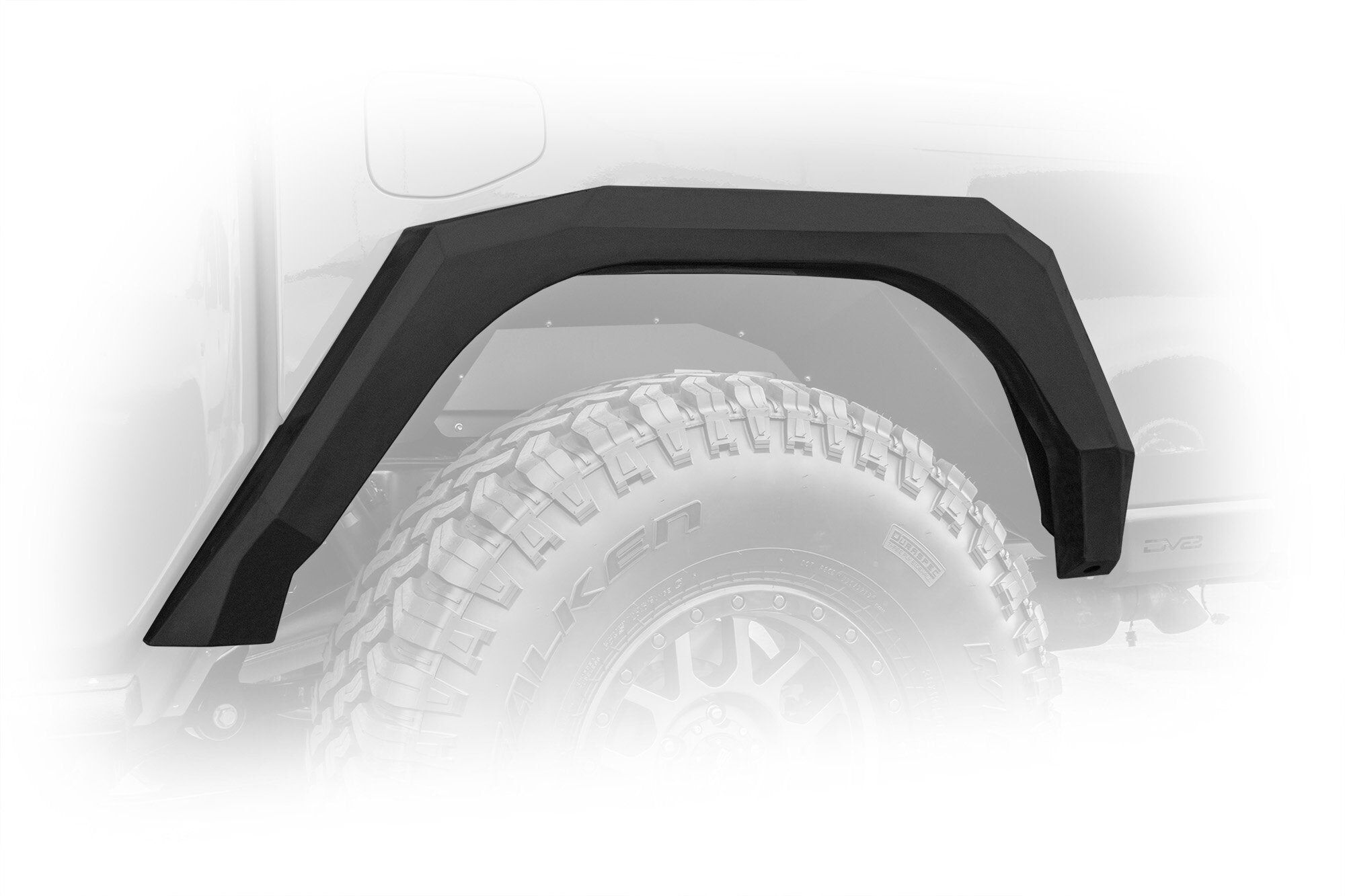 2020-2022 Jeep Gladiator JT Armor Fender Flares Front & Rear by DV8 Off-Road