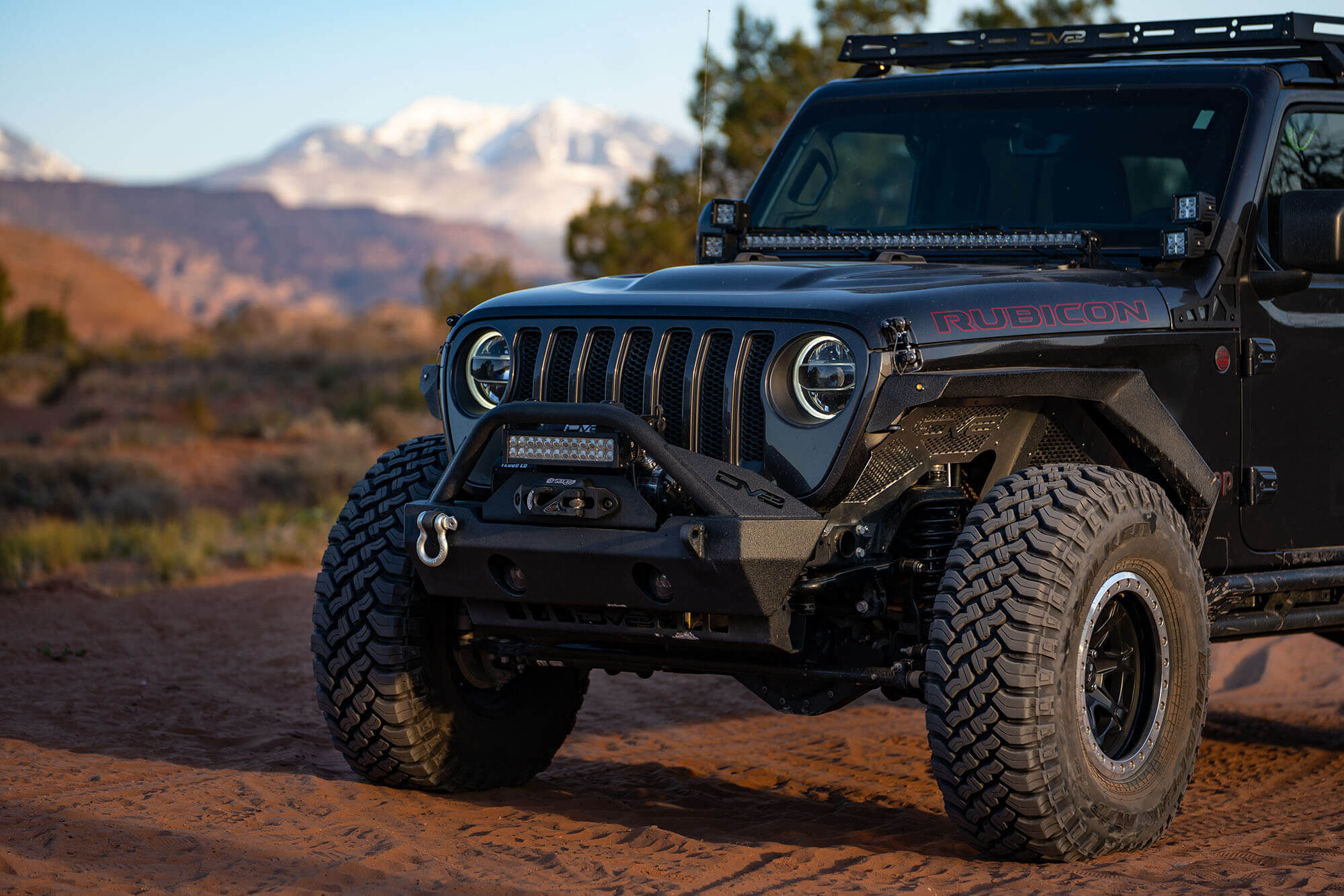 2018-2022 Jeep Wrangler JL Armor Fender Flares Front & Rear by DV8 Off-Road
