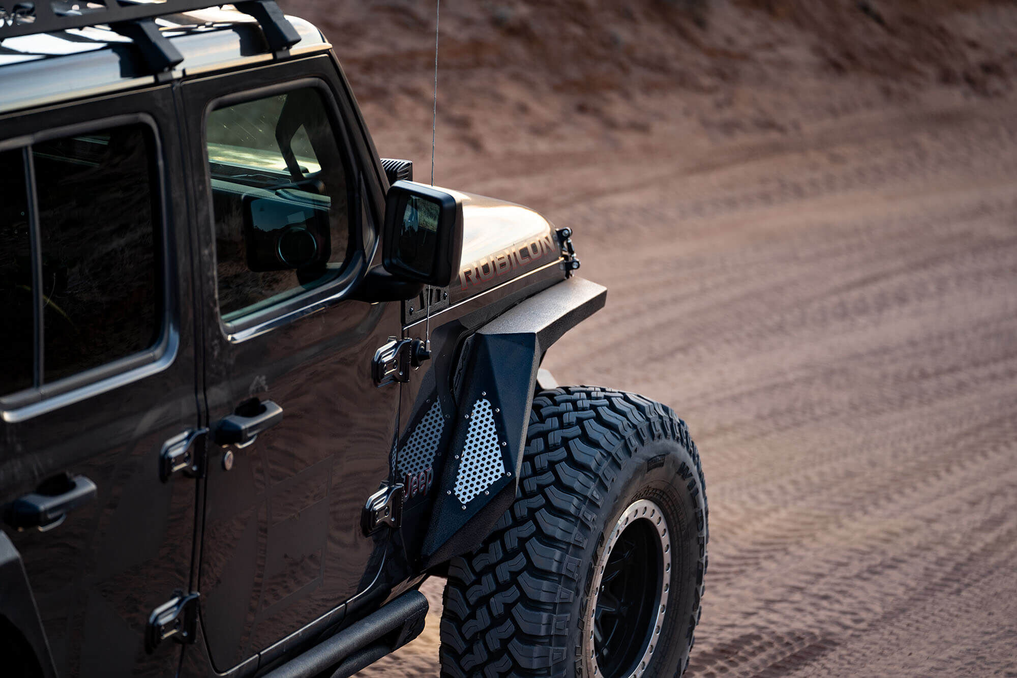 2018-2022 Jeep Wrangler JL Armor Fender Flares Front & Rear by DV8 Off-Road