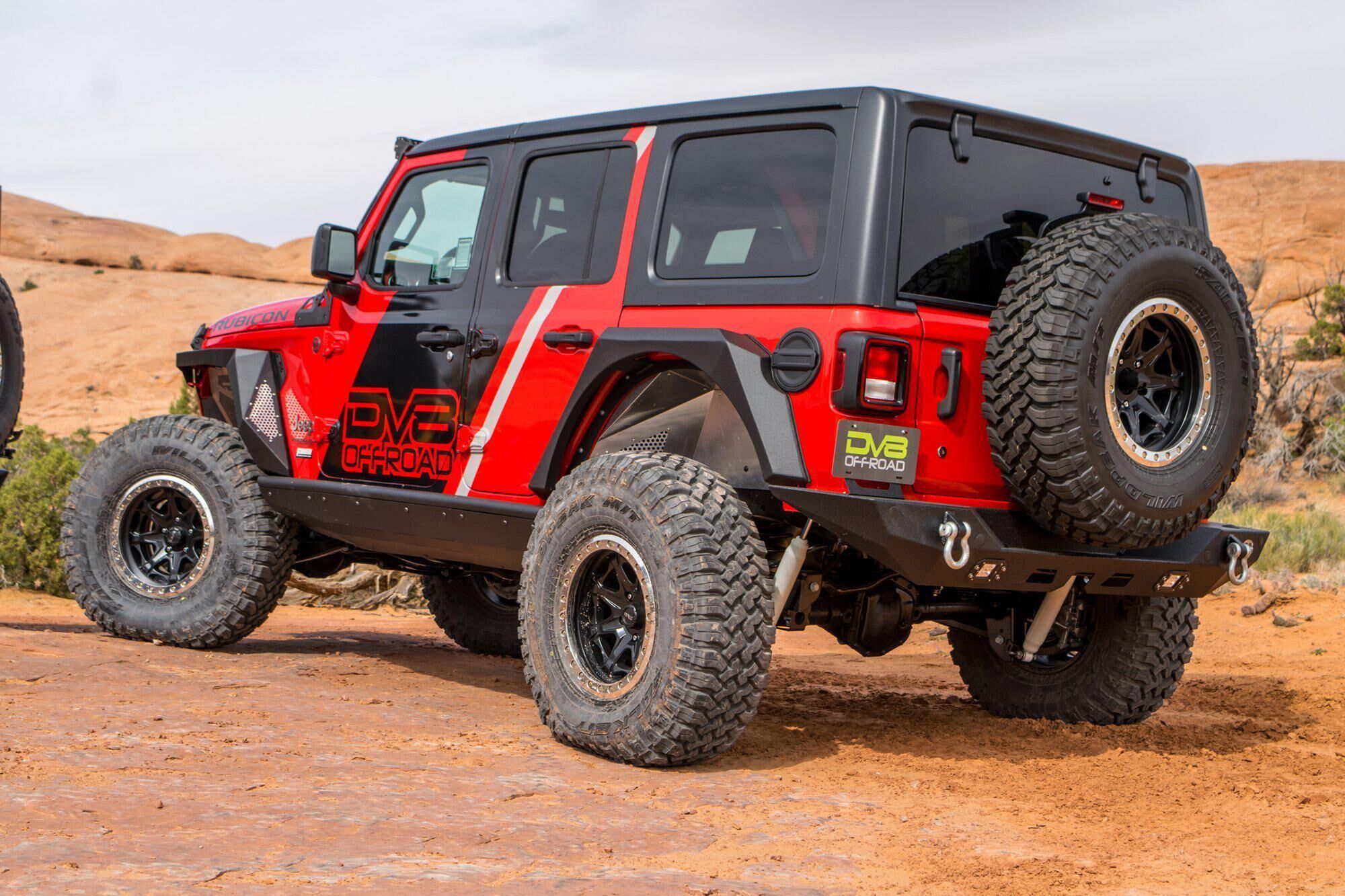 2018-2022 Jeep Wrangler JL Armor Fender Flares Front & Rear by DV8 Off-Road