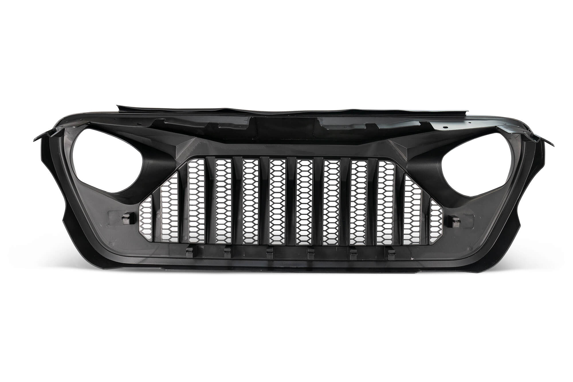 2018-2022 Jeep Wrangler JL & 2020-2022 JT Replacement Grille Black by DV8 Off-Road