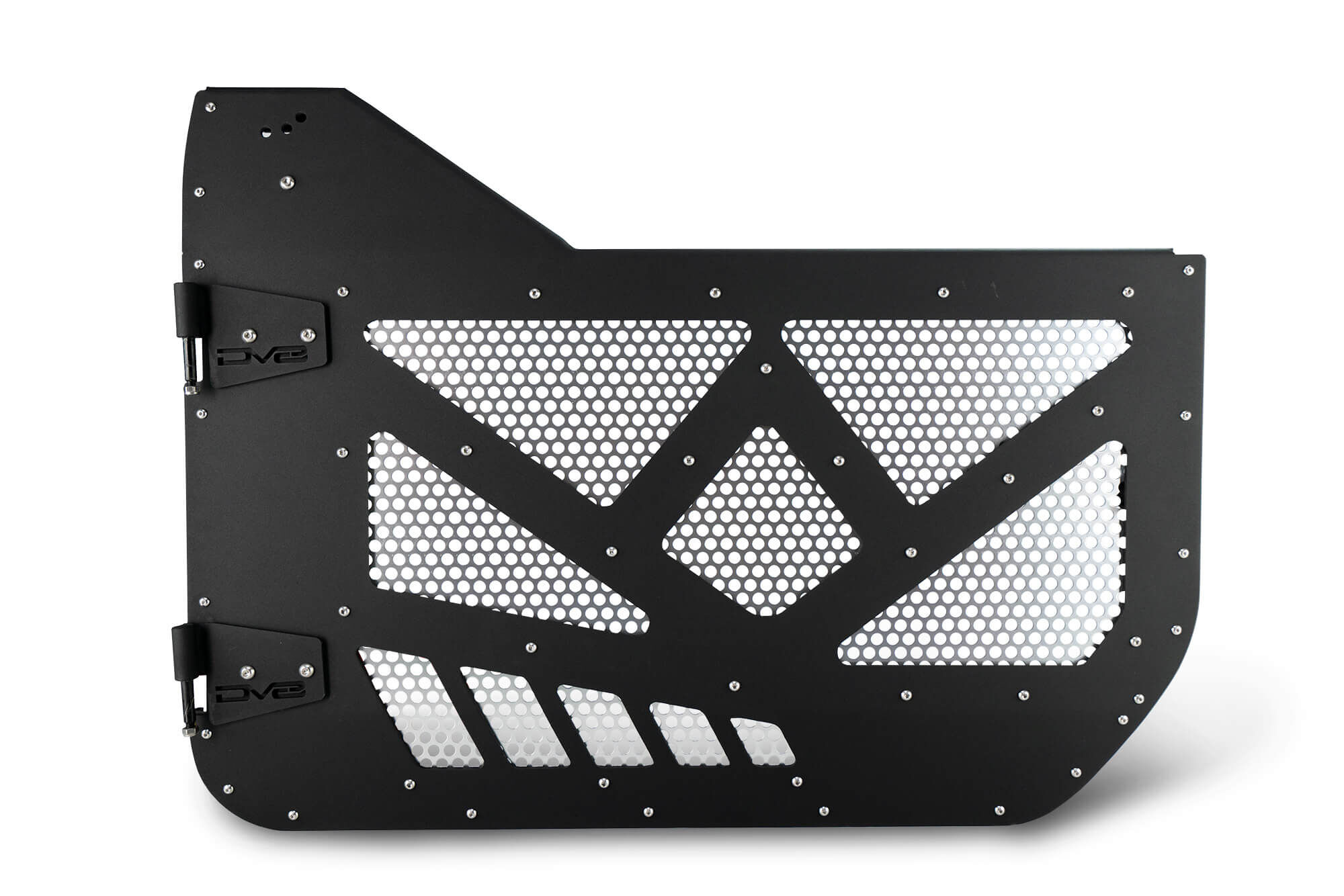 2018-2022 Jeep Wrangler JL & 2020-2022 JT Half-Doors With Aluminum Mesh by DV8 Off-Road