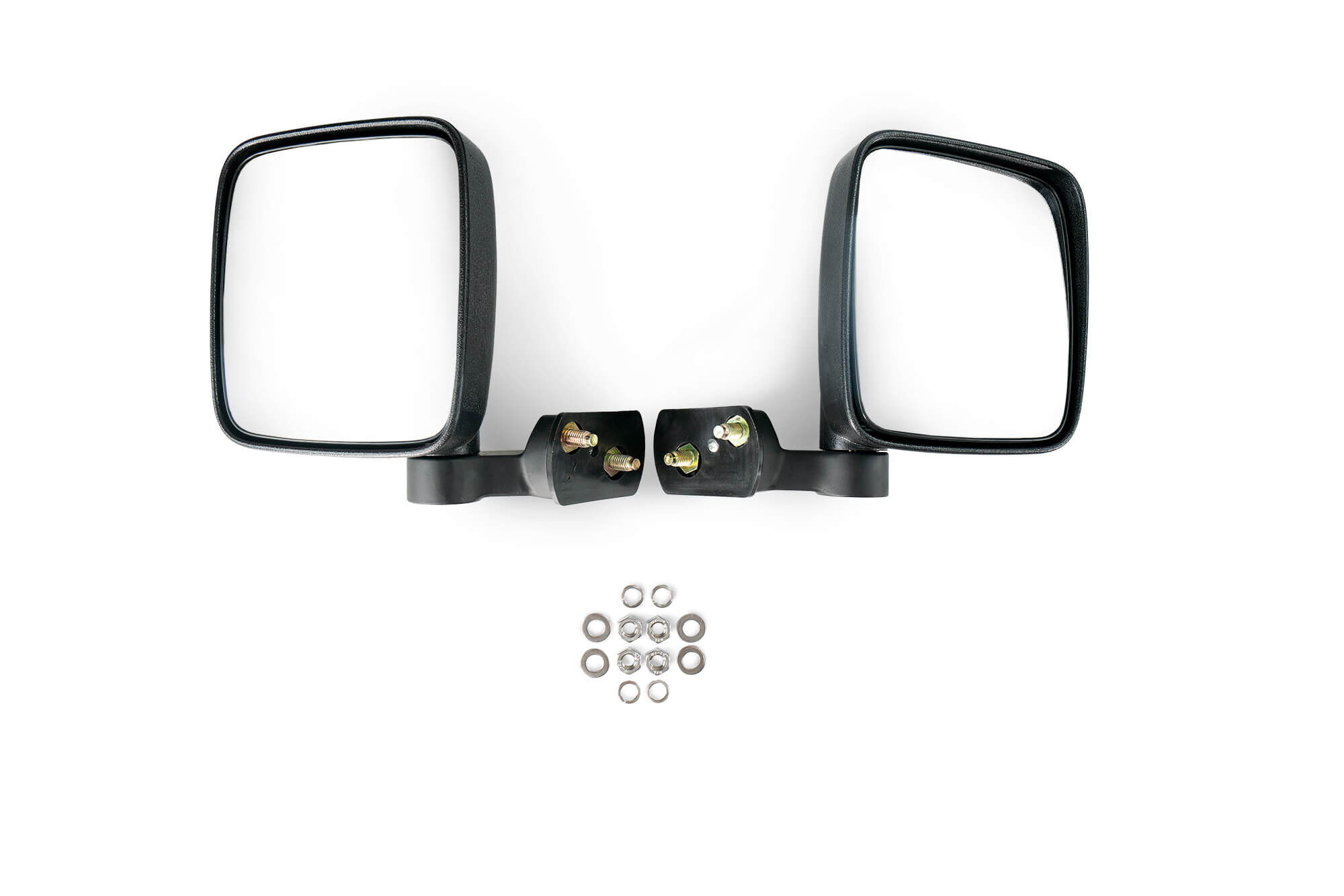 2018-2022 Jeep Wrangler JL & 2020-2022 JT Half-Doors With Aluminum Mesh by DV8 Off-Road