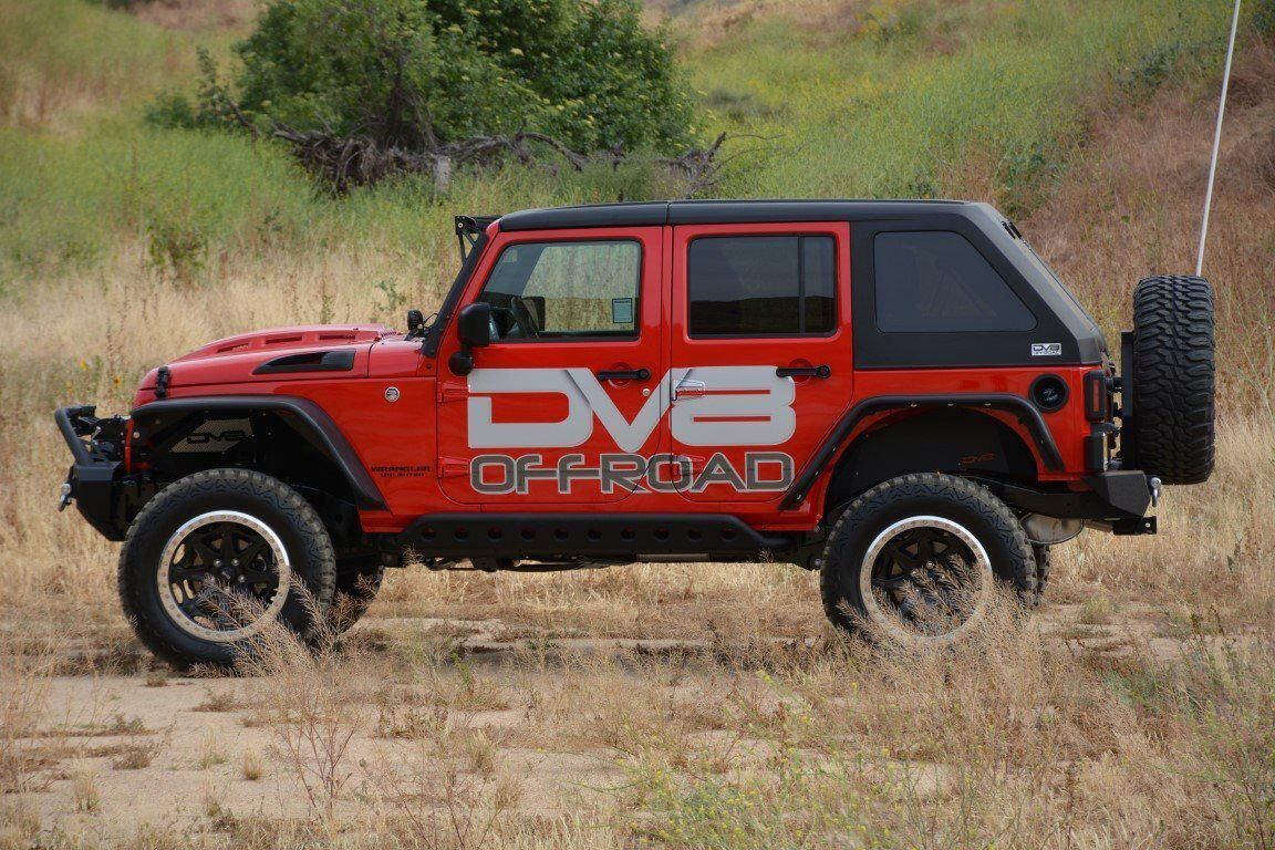 2007-2018 Jeep Wrangler JK Heat Dispersion Hood by DV8 Off-Road