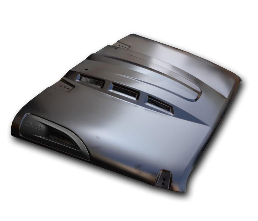 2007-2018 Jeep Wrangler JK Heat Dispersion Hood by DV8 Off-Road - HDMB07-02