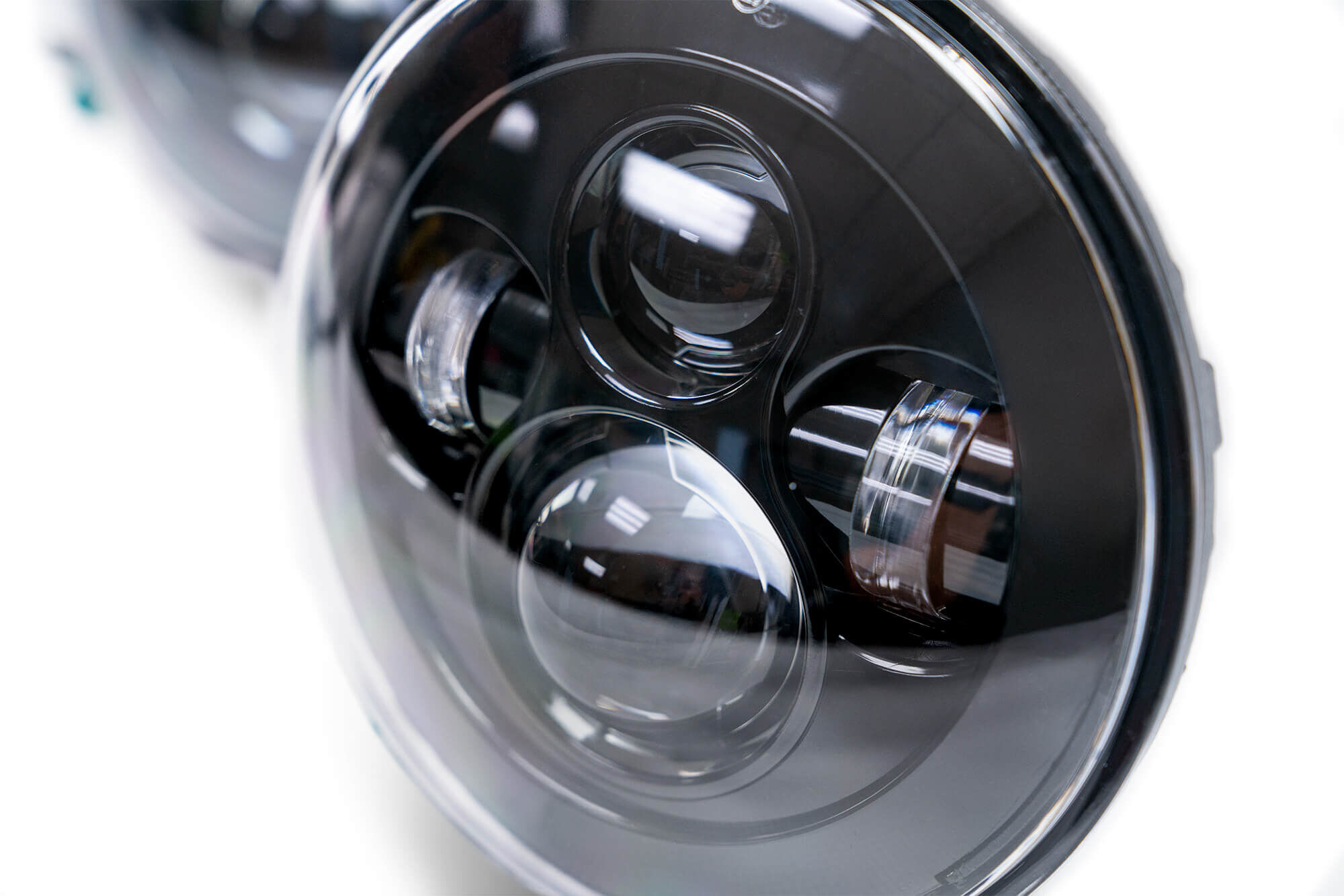 2007-2018 Jeep Wrangler JK Projector Led Headlights by DV8 Off-Road