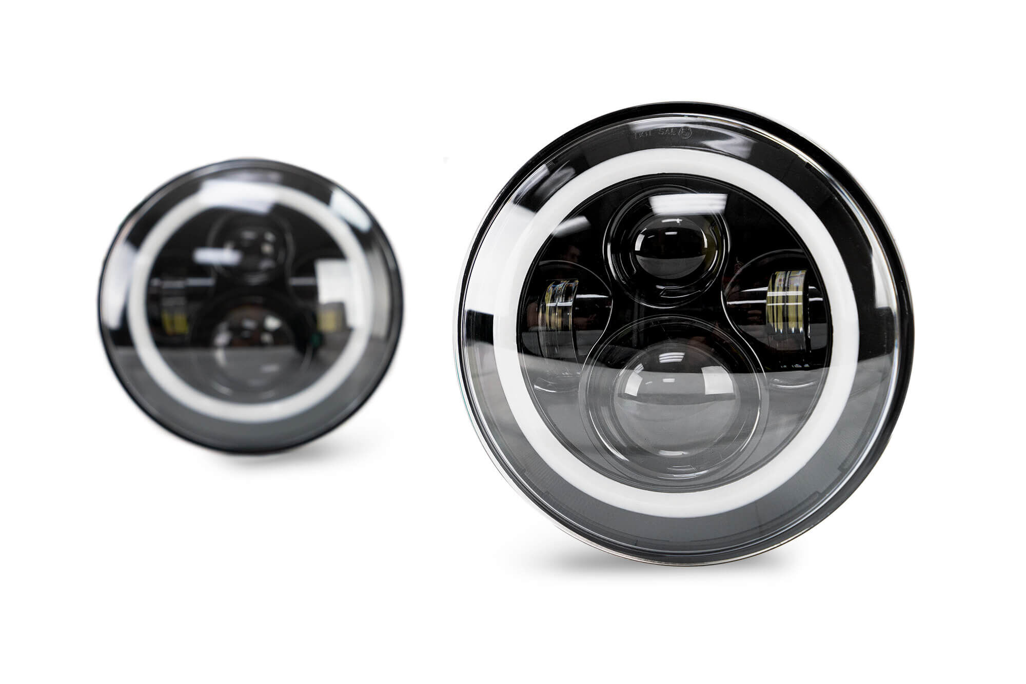 2007-2018 Jeep Wrangler JK Projector Led Headlights by DV8 Off-Road