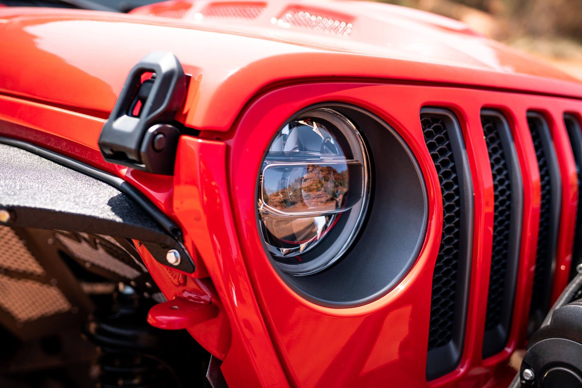 2018-2022 Jeep Wrangler JL & 2020-2022 JT Led Headlights Chrome by DV8 Off-Road