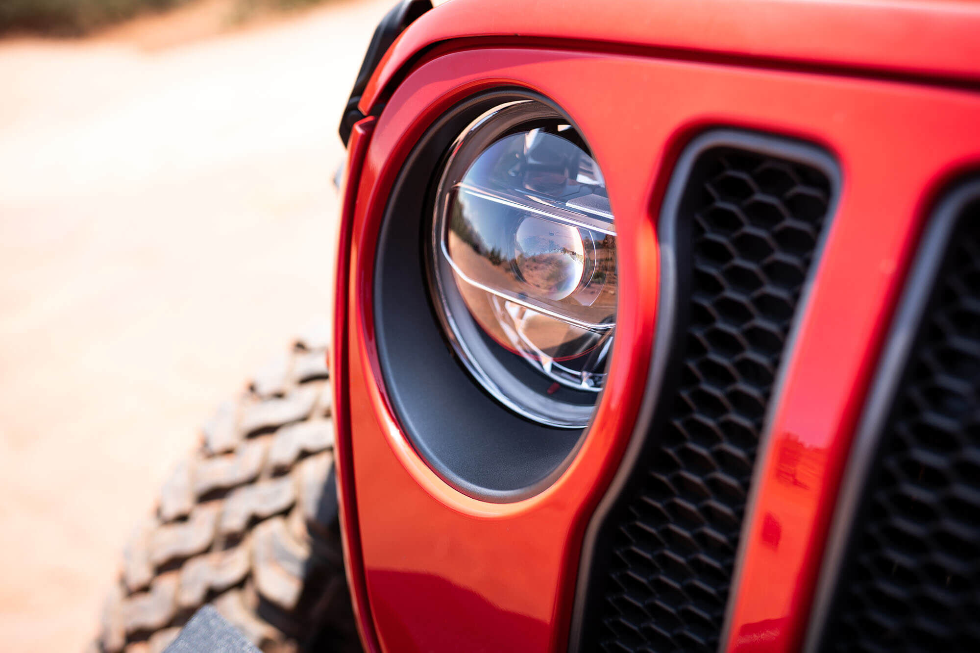 2018-2022 Jeep Wrangler JL & 2020-2022 JT Led Headlights Chrome by DV8 Off-Road