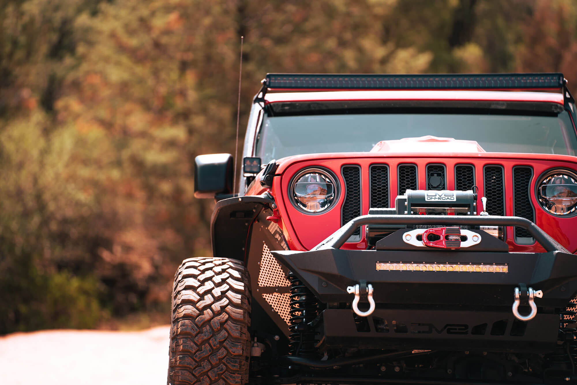 2018-2022 Jeep Wrangler JL & 2020-2022 JT Led Headlights Chrome by DV8 Off-Road