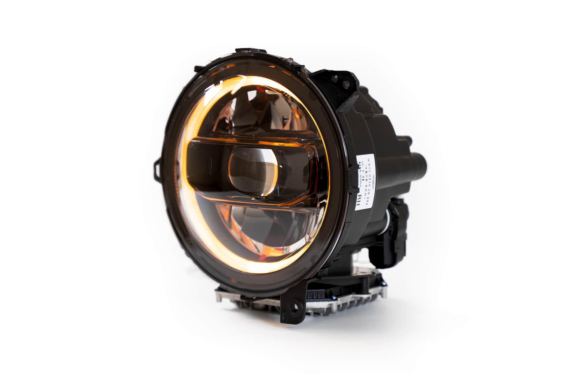 2018-2022 Jeep Wrangler JL & 2020-2022 Jeep Gladiator JT Led Headlights Black by DV8 Off-Road