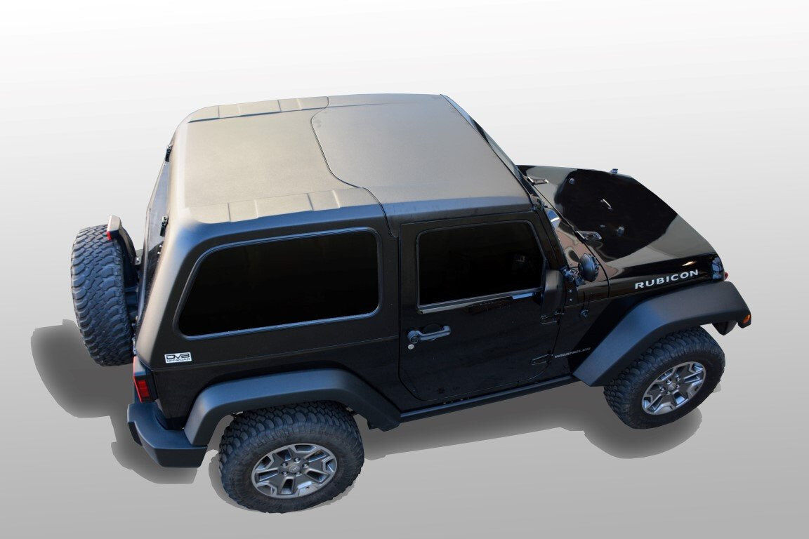 2007-2018 Jeep Wrangler JK 2-Door Fastback Hardtop by DV8 Off-Road
