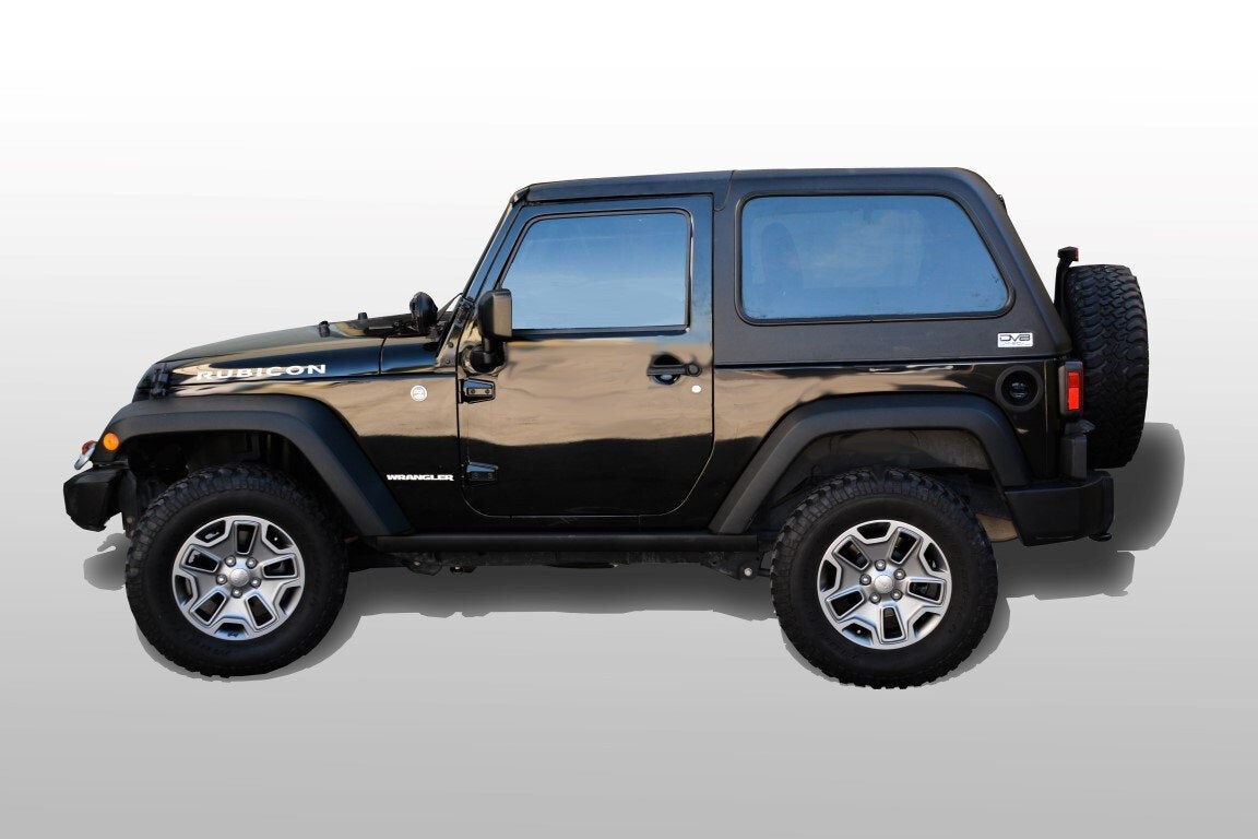 2007-2018 Jeep Wrangler JK 2-Door Fastback Hardtop by DV8 Off-Road