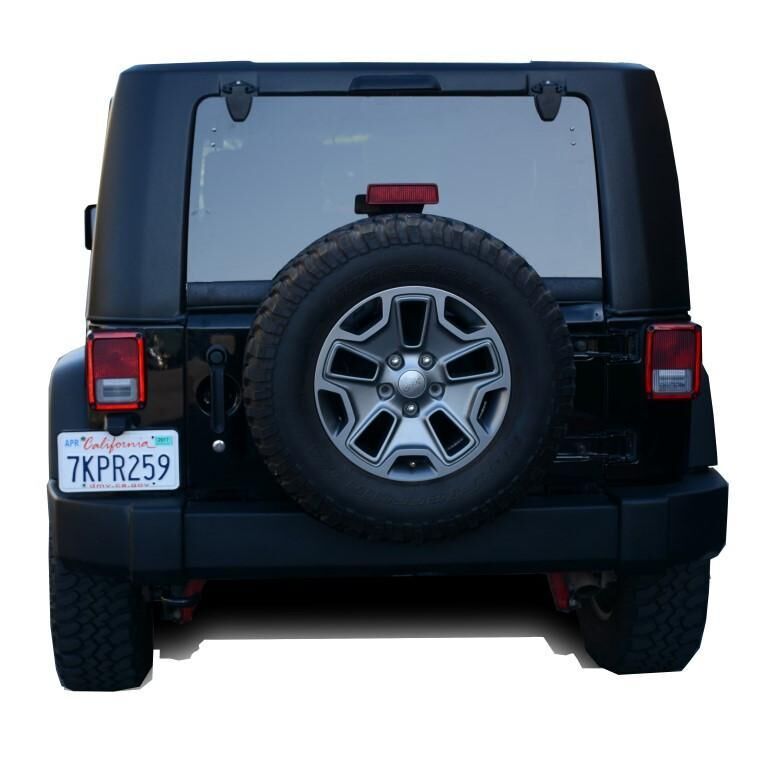 2007-2018 Jeep Wrangler JK 2-Door Square Back Hard Top by DV8 Off-Road