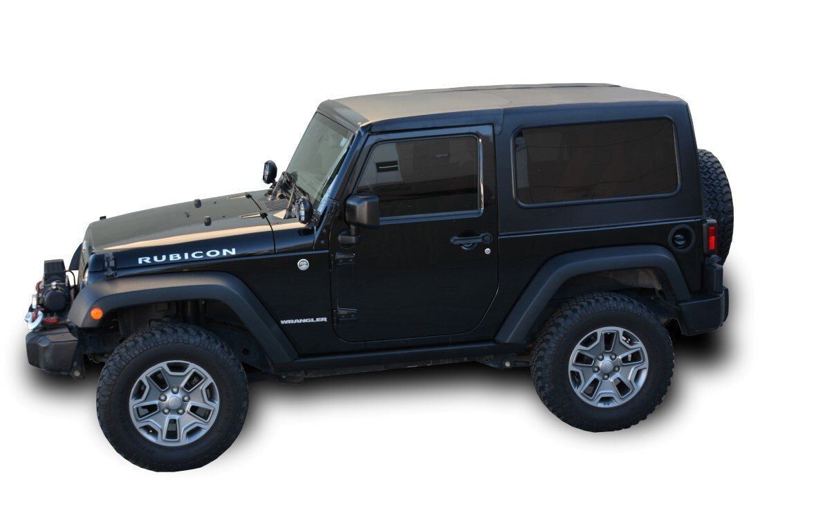 2007-2018 Jeep Wrangler JK 2-Door Square Back Hard Top by DV8 Off-Road