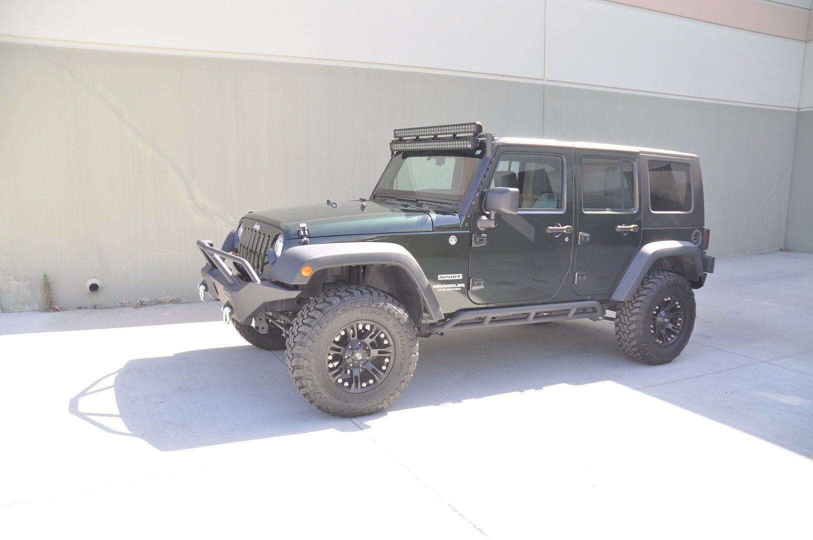 2007-2018 Jeep Wrangler JK 4-Door Square Back Hard Top by DV8 Off-Road