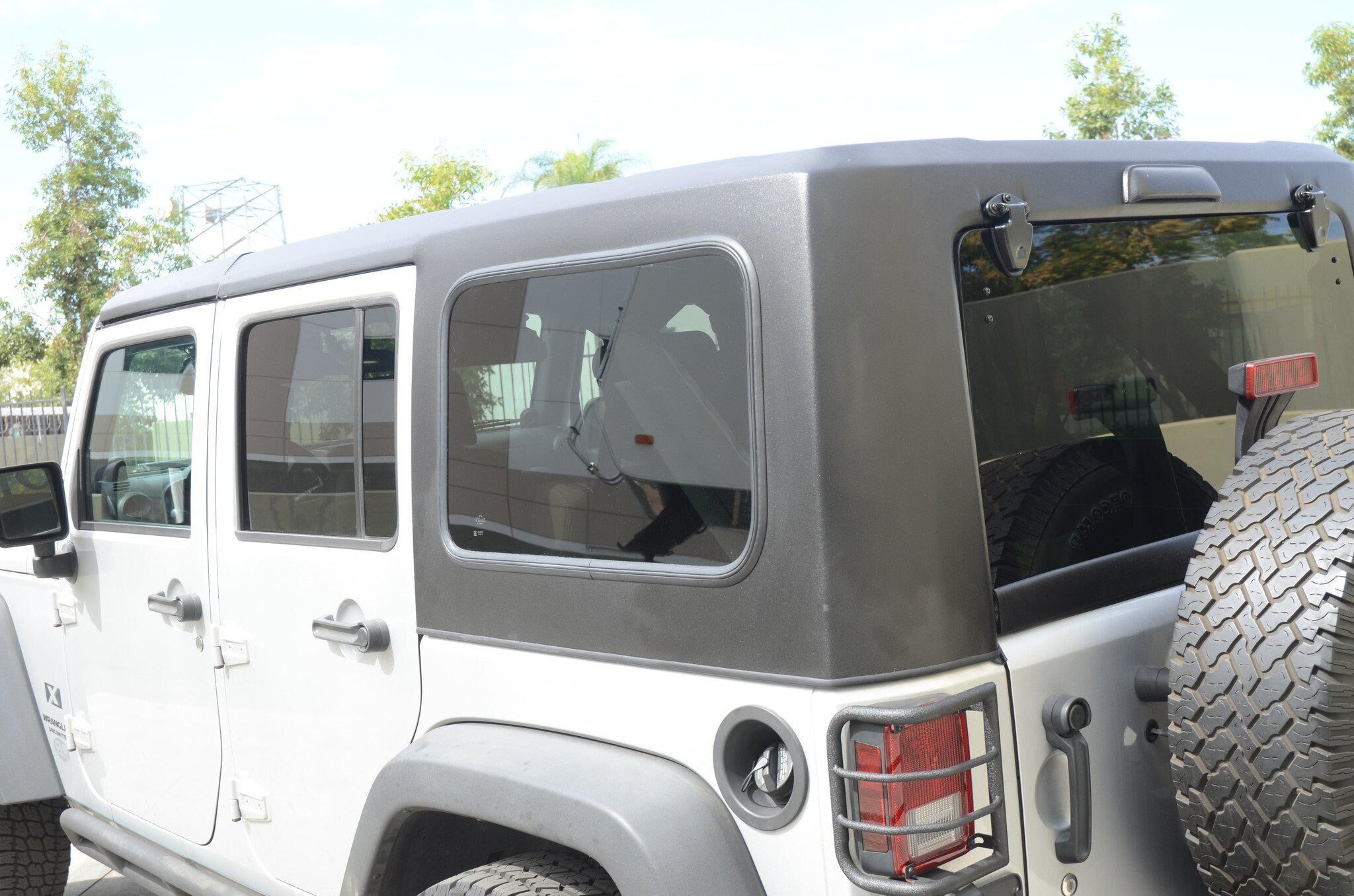 2007-2018 Jeep Wrangler JK 4-Door Square Back Hard Top by DV8 Off-Road