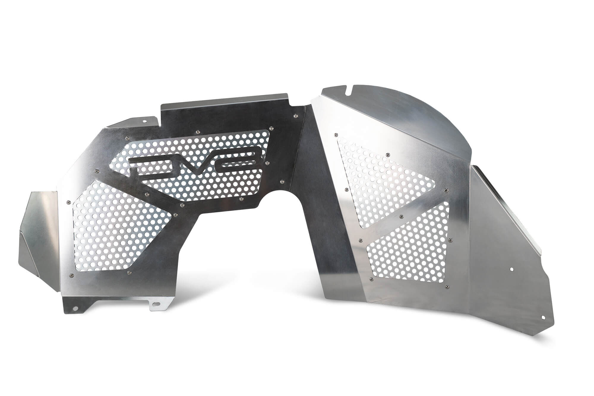 2018-2022 Jeep Wrangler JL & 2020-2022 JT Front Inner Fenders Black Or Raw by DV8 Off-Road - INFEND-03FB