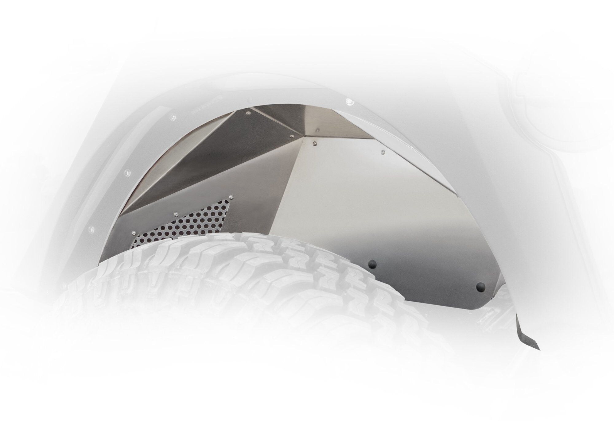 2018-2022 Jeep Wrangler JL Rear Inner Fenders Black Or Raw by DV8 Off-Road