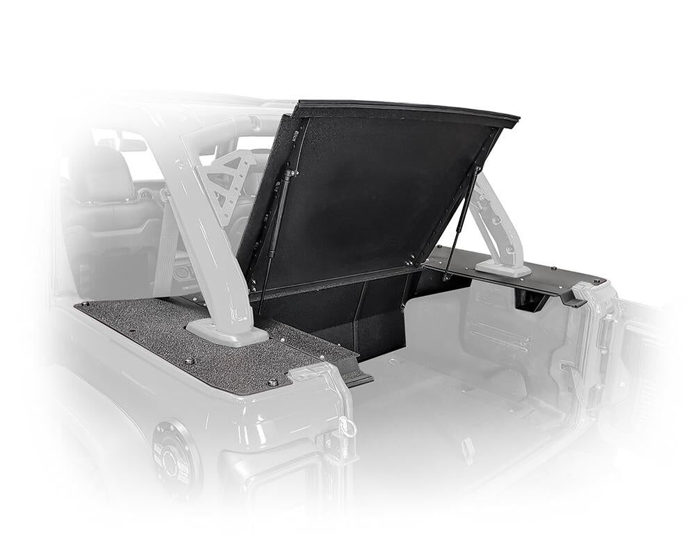 2018-2022 Jeep Wrangler JL 4-Door Rear Storage Security Cover by DV8 Off-Road
