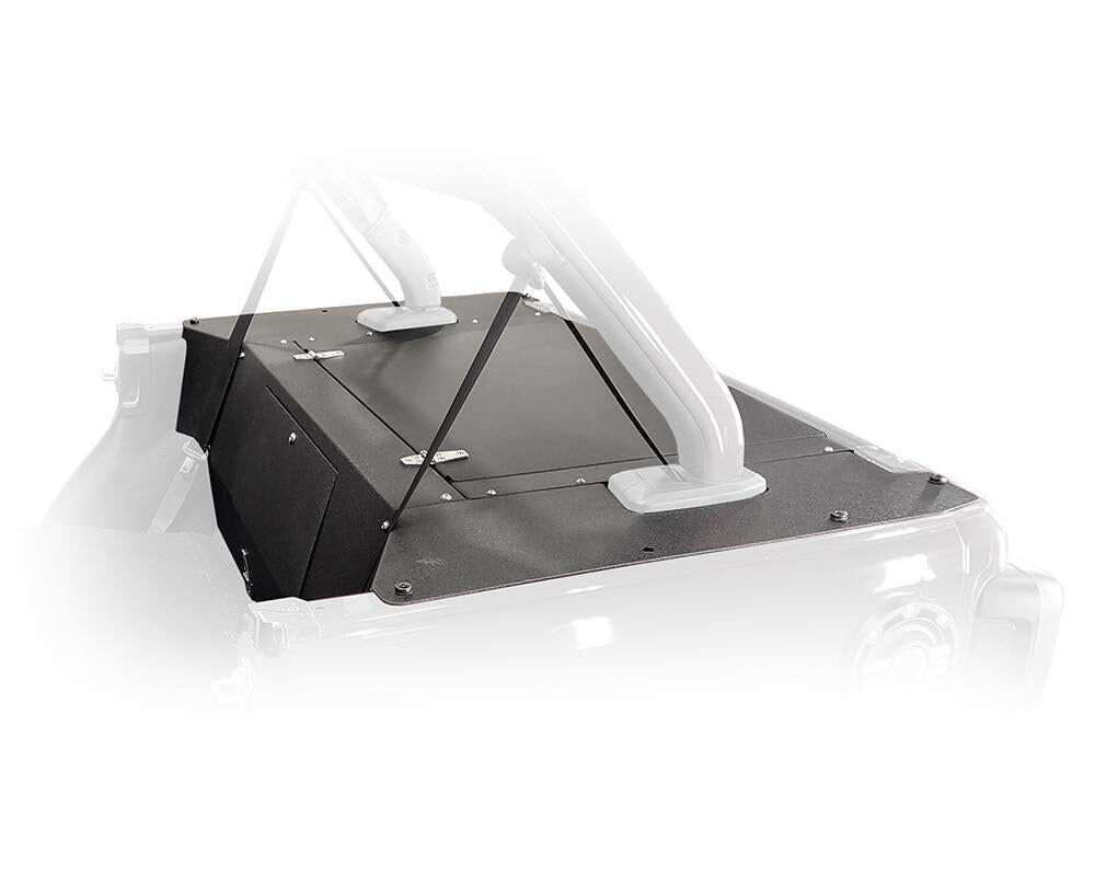 2018-2022 Jeep Wrangler JL 4-Door Rear Storage Security Cover by DV8 Off-Road - JLRS-01