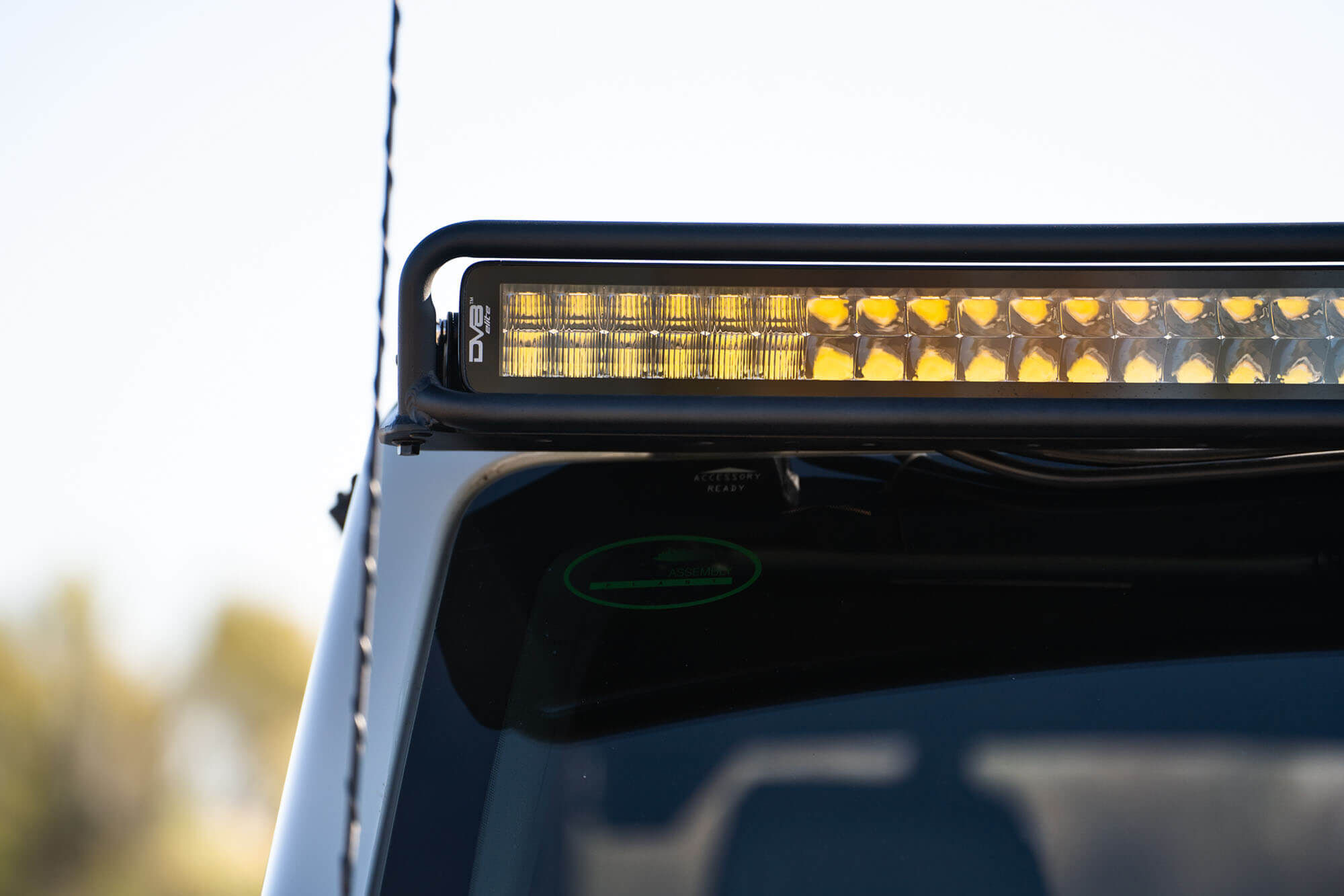 2021-2022 Ford Bronco 50-Inch Led Light Bar Mount by DV8 Off-Road
