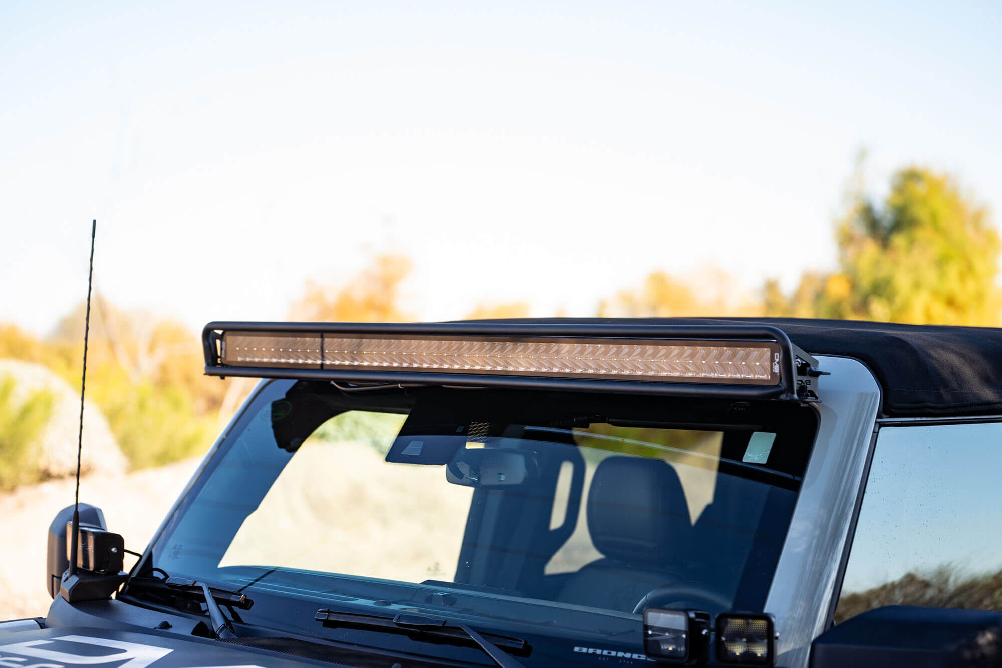 2021-2022 Ford Bronco 50-Inch Led Light Bar Mount by DV8 Off-Road