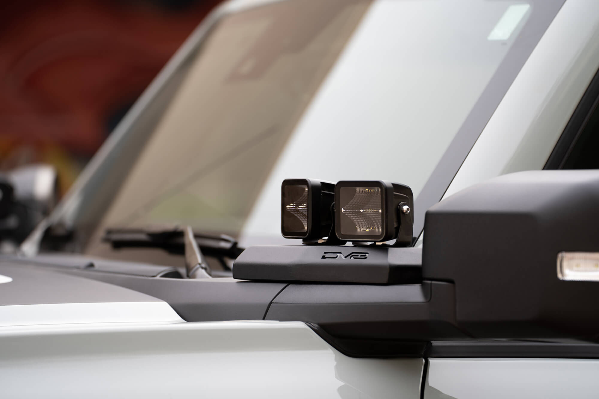 2021-2022 Ford Bronco A-Pillar Pod Light Mounts by DV8 Off-Road