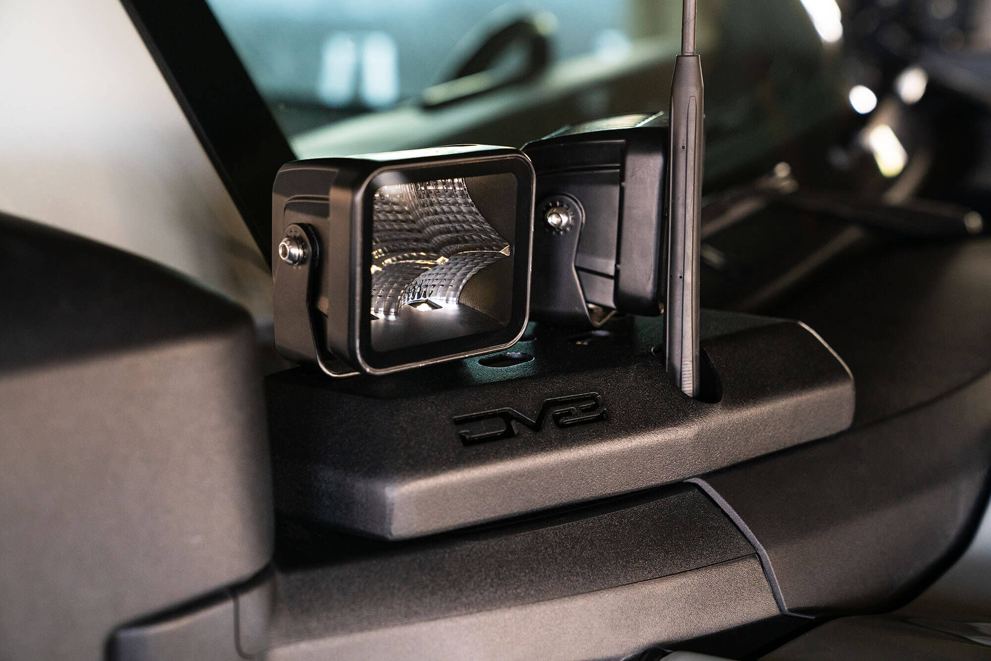 2021-2022 Ford Bronco A-Pillar Pod Light Mounts by DV8 Off-Road
