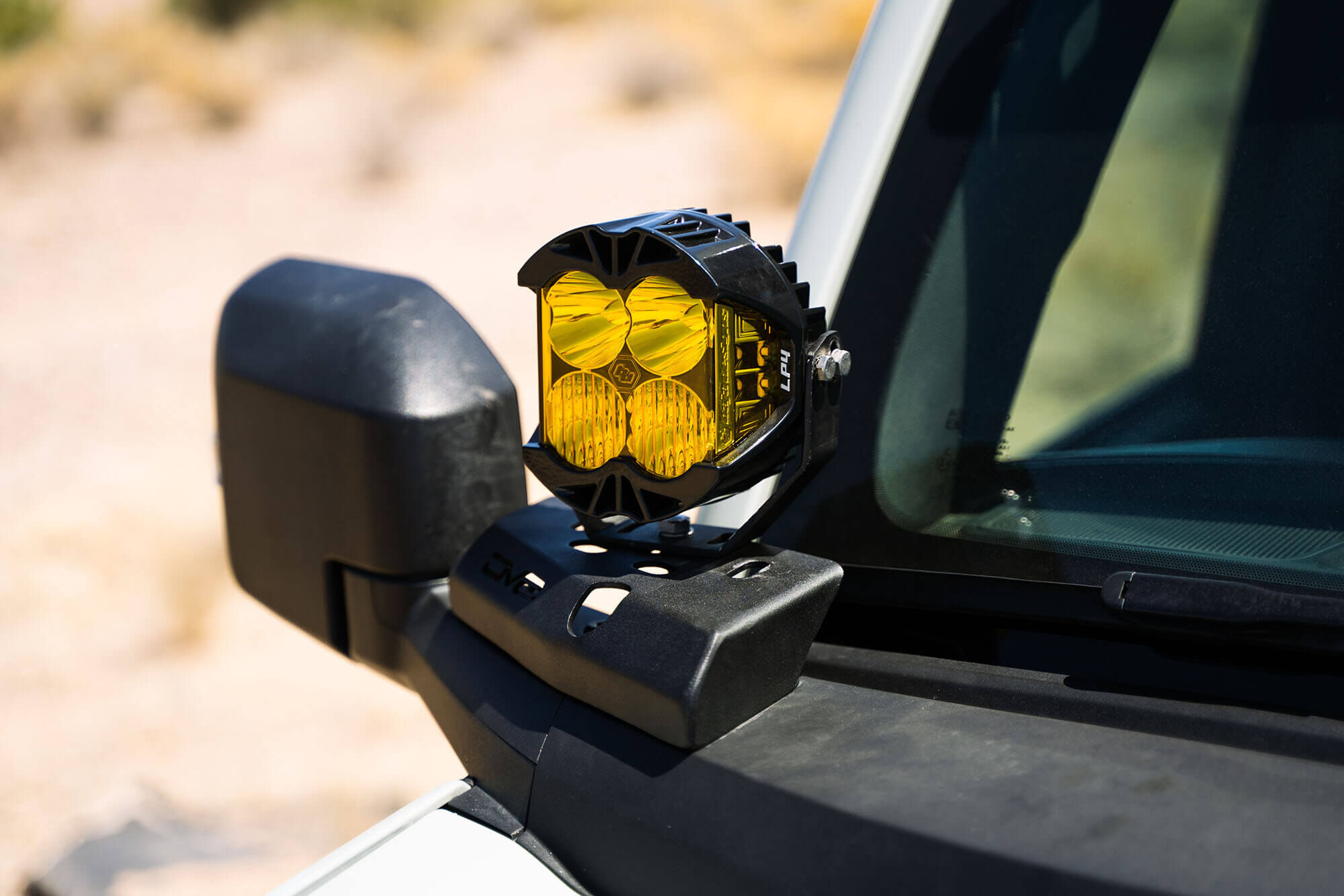 2021-2022 Ford Bronco A-Pillar Pod Light Mounts by DV8 Off-Road