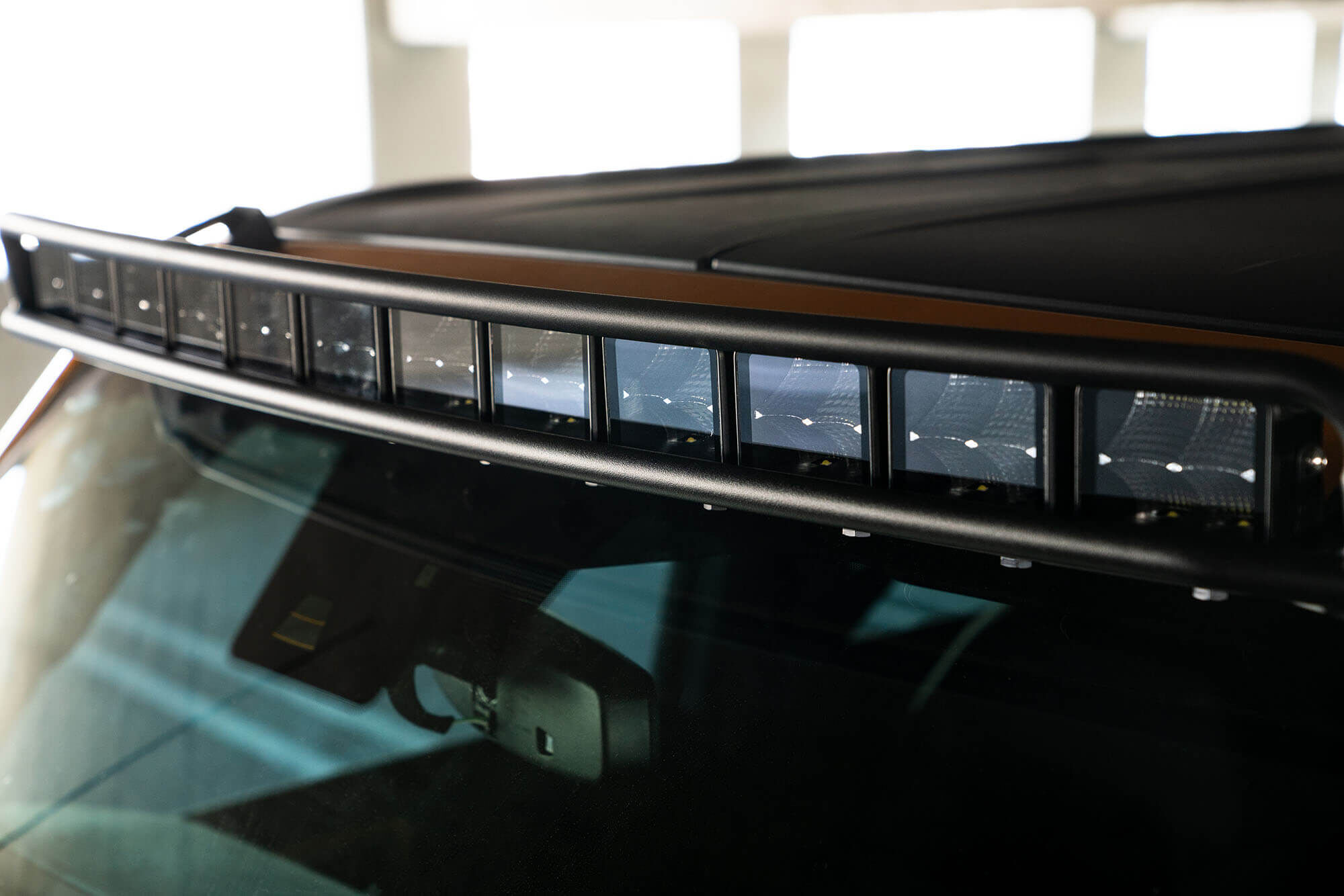 2021-2022 Ford Bronco 40-Inch Curved Light Bar Mount by DV8 Off-Road