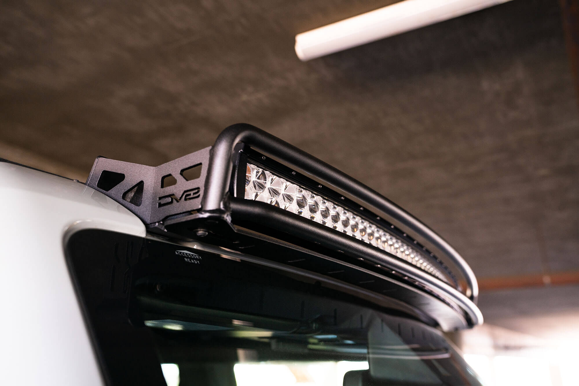 2021-2022 Ford Bronco 40-Inch Curved Light Bar Mount by DV8 Off-Road