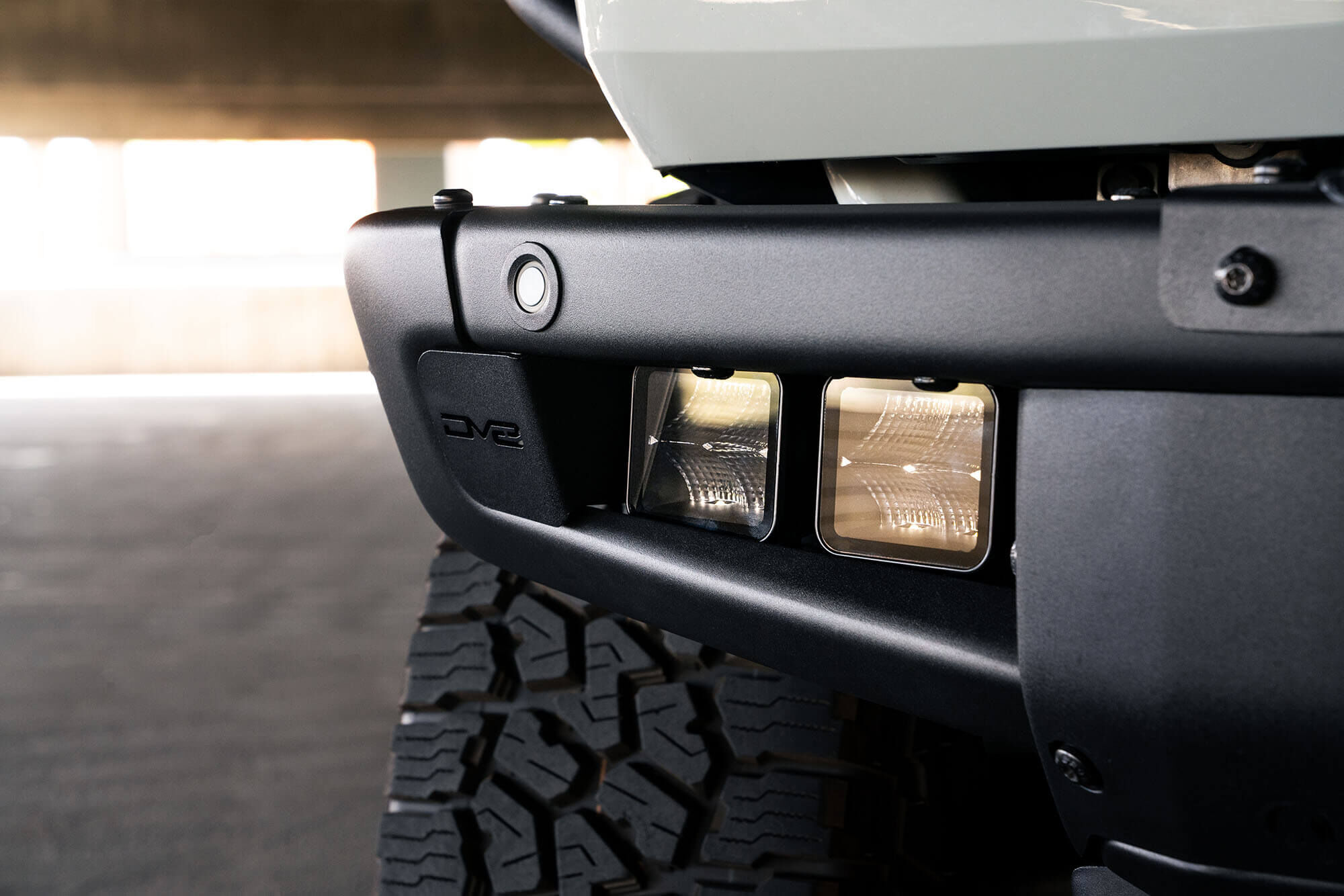 2021-2022 Ford Bronco Factory Bumper Fog Pocket Light Mounts by DV8 Off-Road