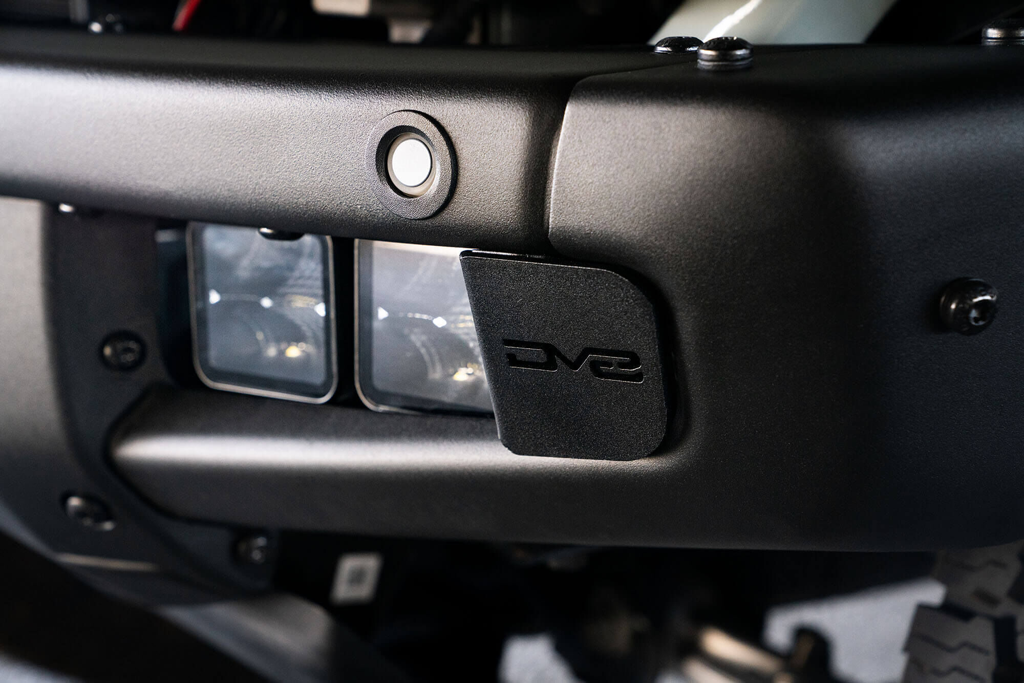 2021-2022 Ford Bronco Factory Bumper Fog Pocket Light Mounts by DV8 Off-Road