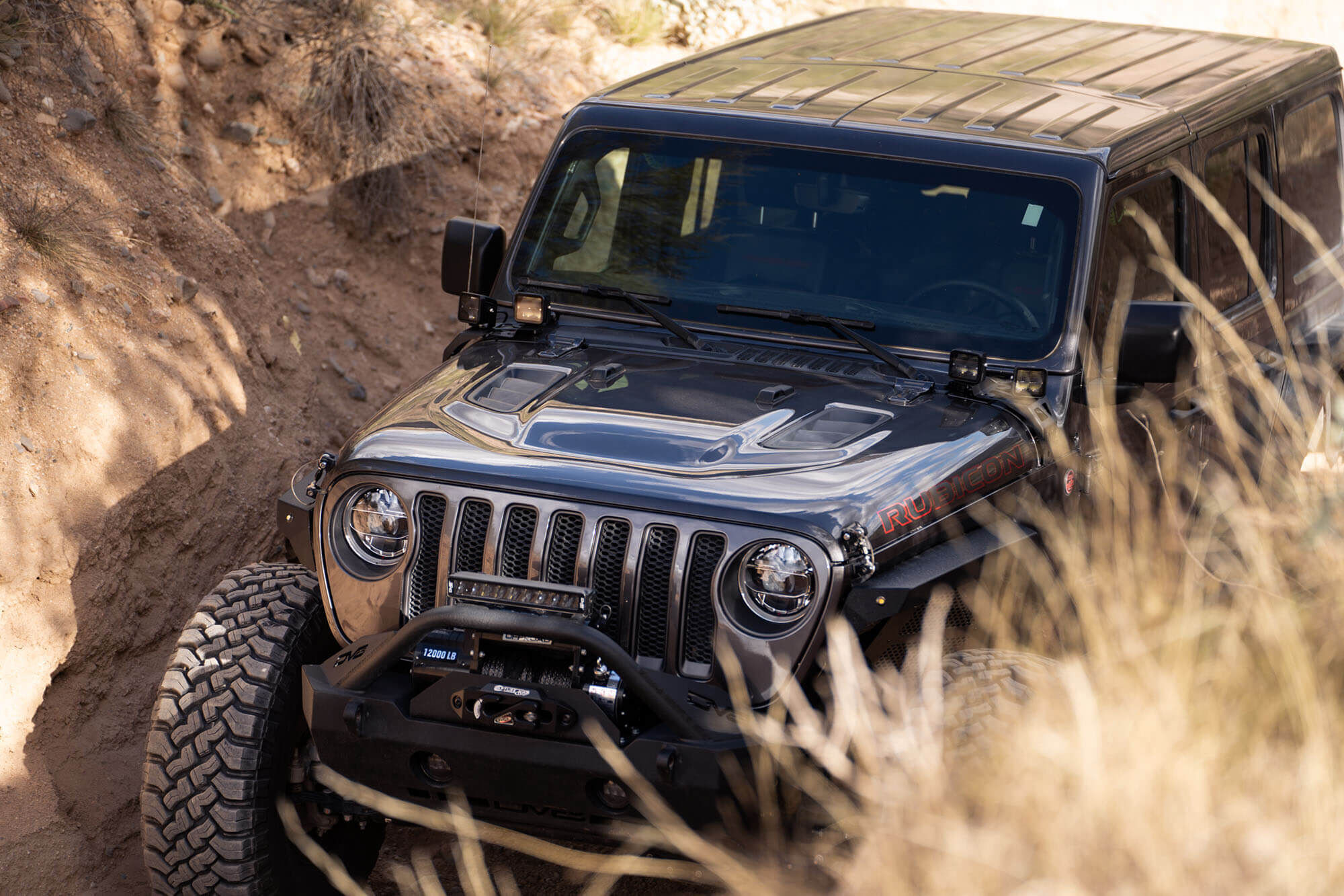 2018-2022 Jeep Wrangler JL & 2020-2022 Jeep Gladiator JT A-Pillar Dual Pod Light Mounts by DV8 Off-Road