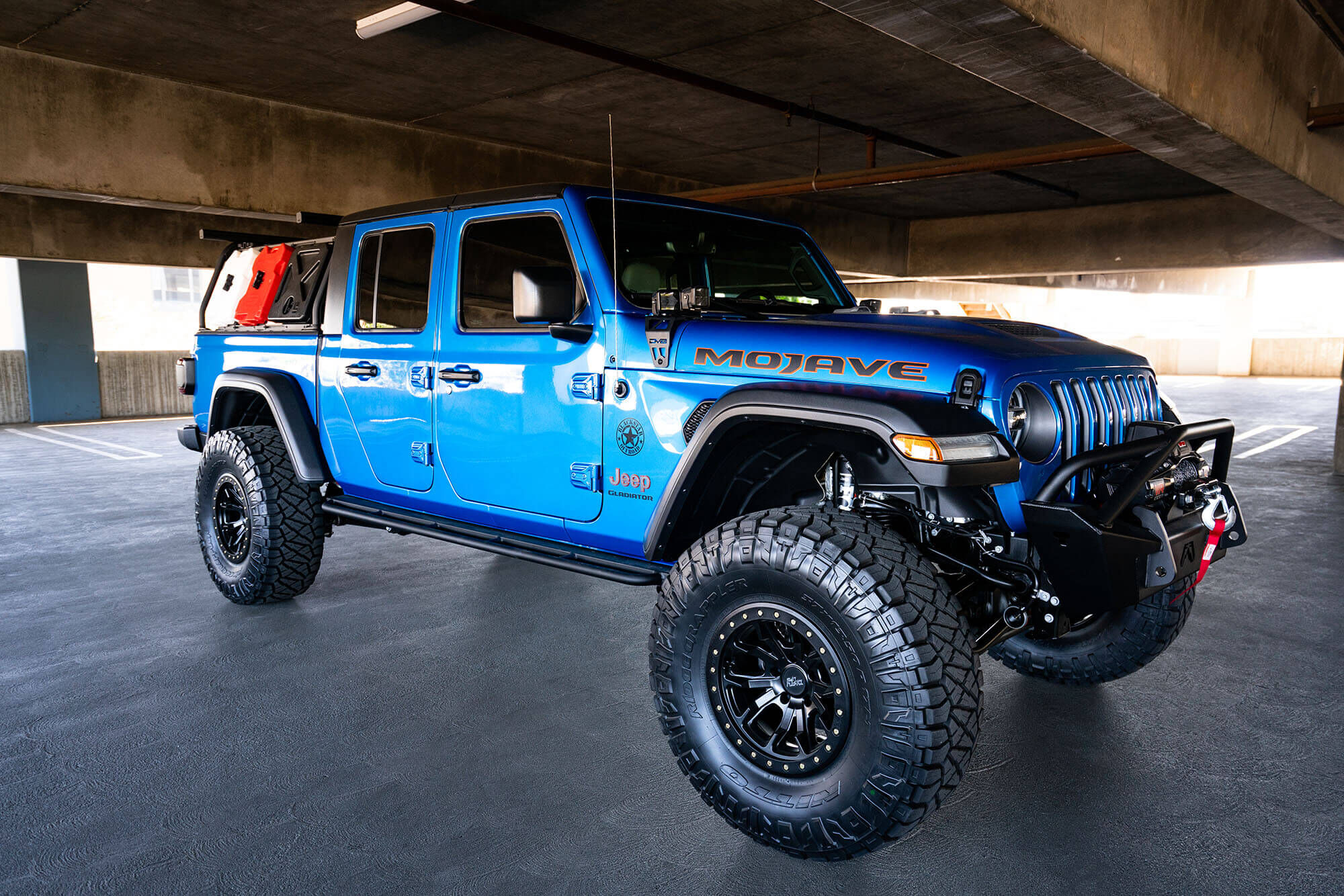 2020-2022 Jeep Wrangler JL 392 & Jeep Gladiator JT Mojave Edition Dual Pod Light Mounts by DV8 Off-Road