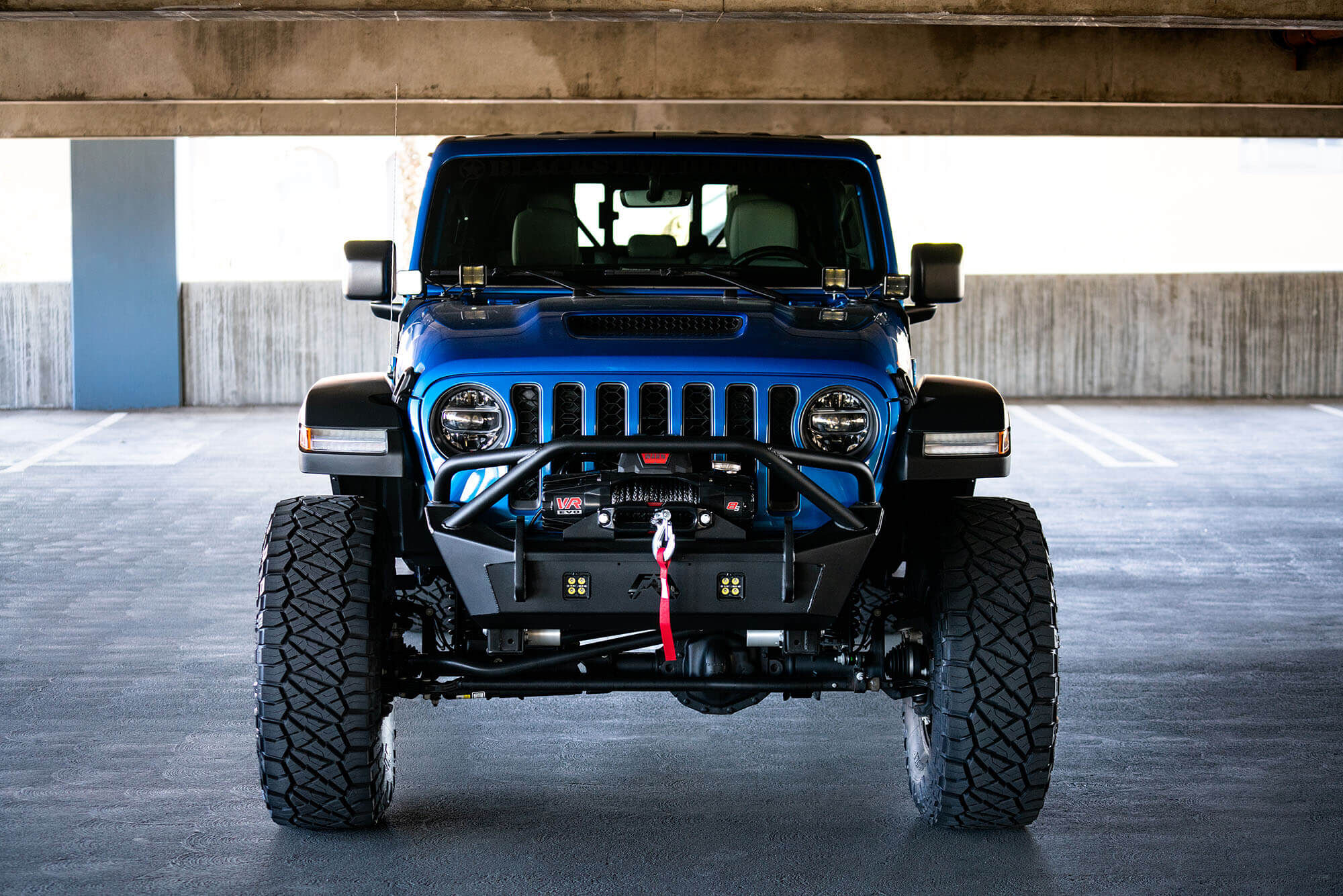 2020-2022 Jeep Wrangler JL 392 & Jeep Gladiator JT Mojave Edition Dual Pod Light Mounts by DV8 Off-Road