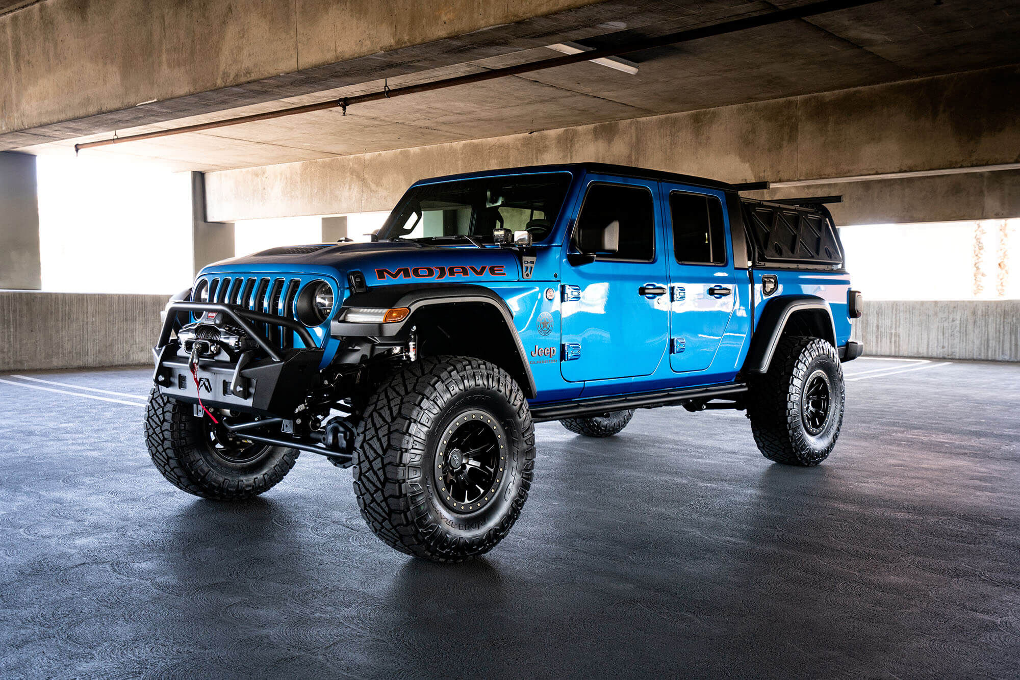 2020-2022 Jeep Wrangler JL 392 & Jeep Gladiator JT Mojave Edition Dual Pod Light Mounts by DV8 Off-Road