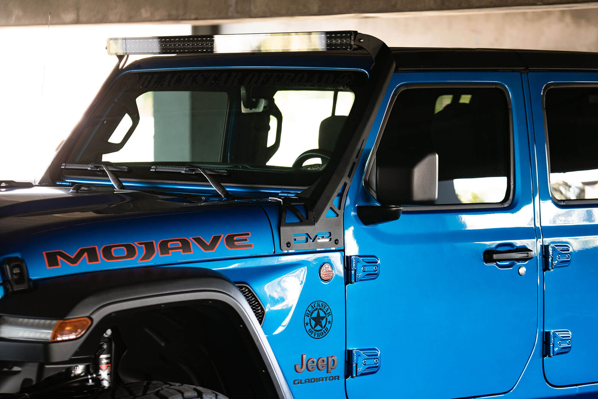 2020-2022 Jeep Wrangler JL 392 & JT Mojave A-Pillar Light Bar Mount by DV8 Off-Road