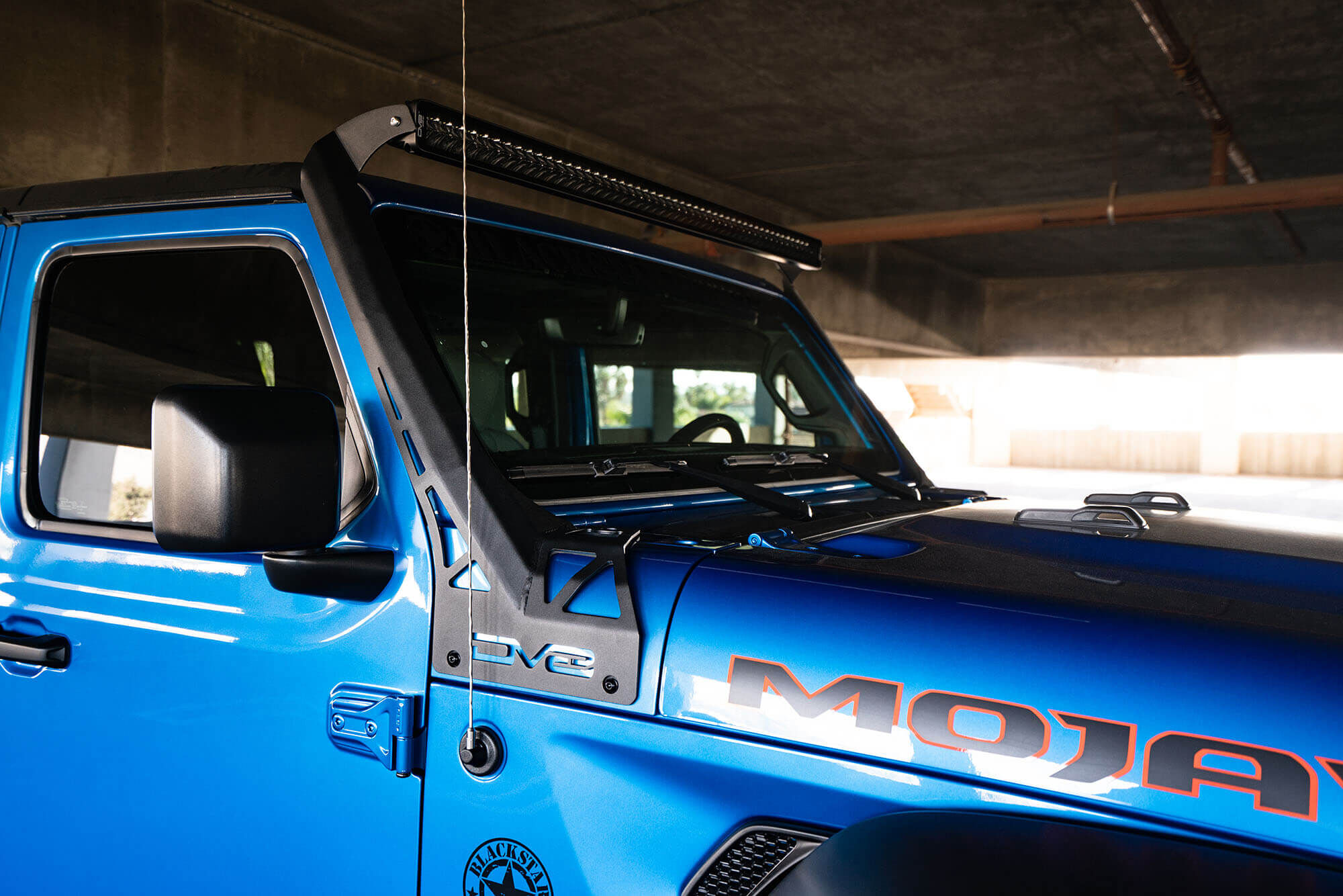 2020-2022 Jeep Wrangler JL 392 & JT Mojave A-Pillar Light Bar Mount by DV8 Off-Road