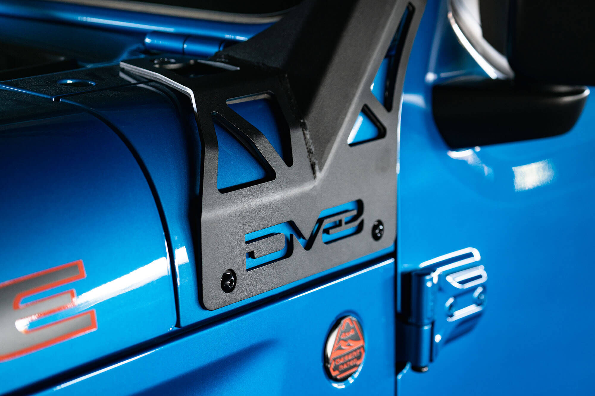 2020-2022 Jeep Wrangler JL 392 & JT Mojave A-Pillar Light Bar Mount by DV8 Off-Road