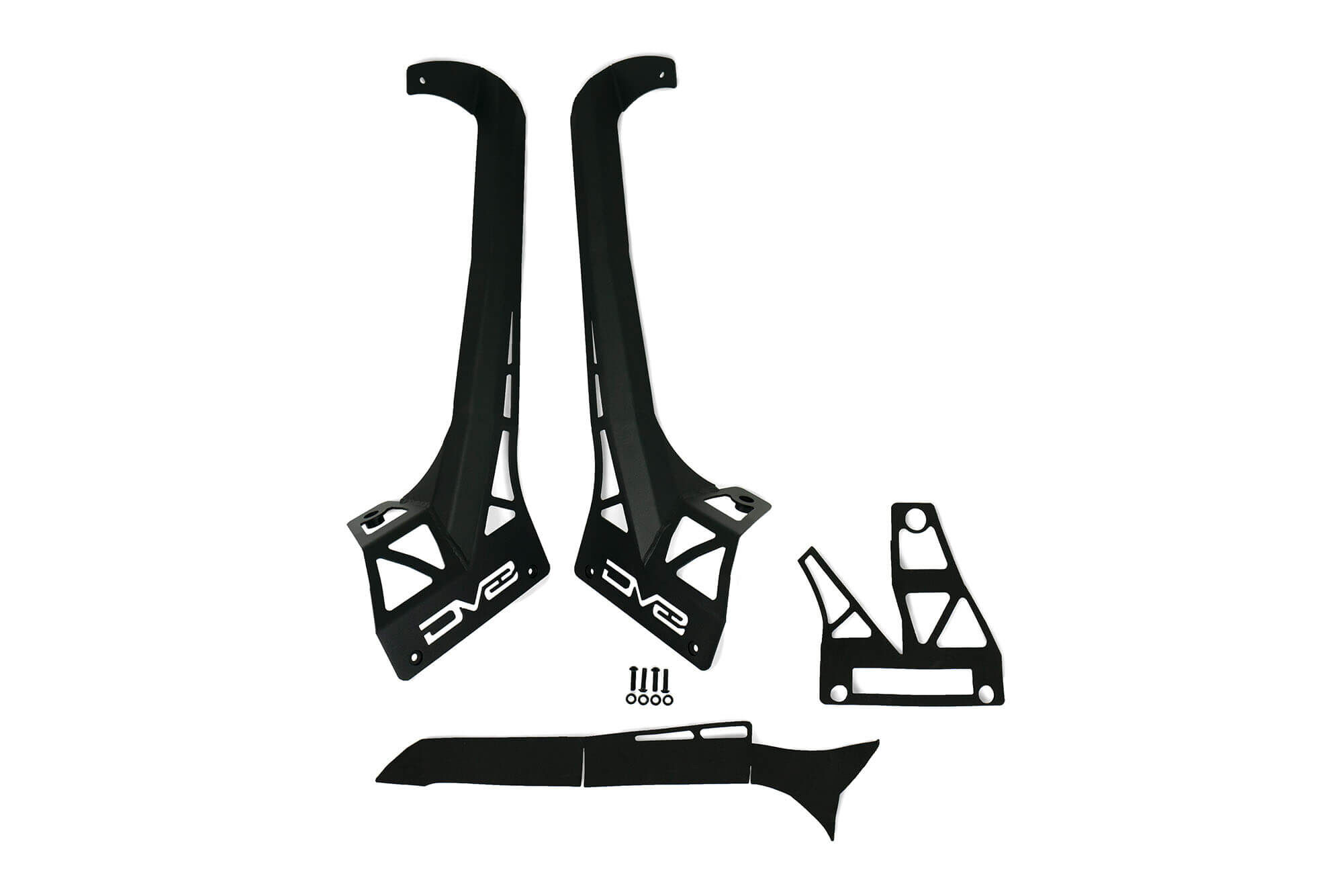 2020-2022 Jeep Wrangler JL 392 & JT Mojave A-Pillar Light Bar Mount by DV8 Off-Road