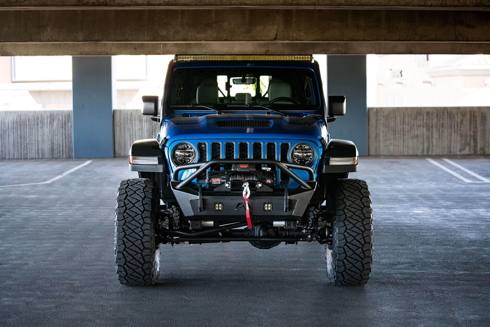 2020-2022 Jeep Wrangler JL 392 & JT Mojave A-Pillar Light Bar Mount by DV8 Off-Road