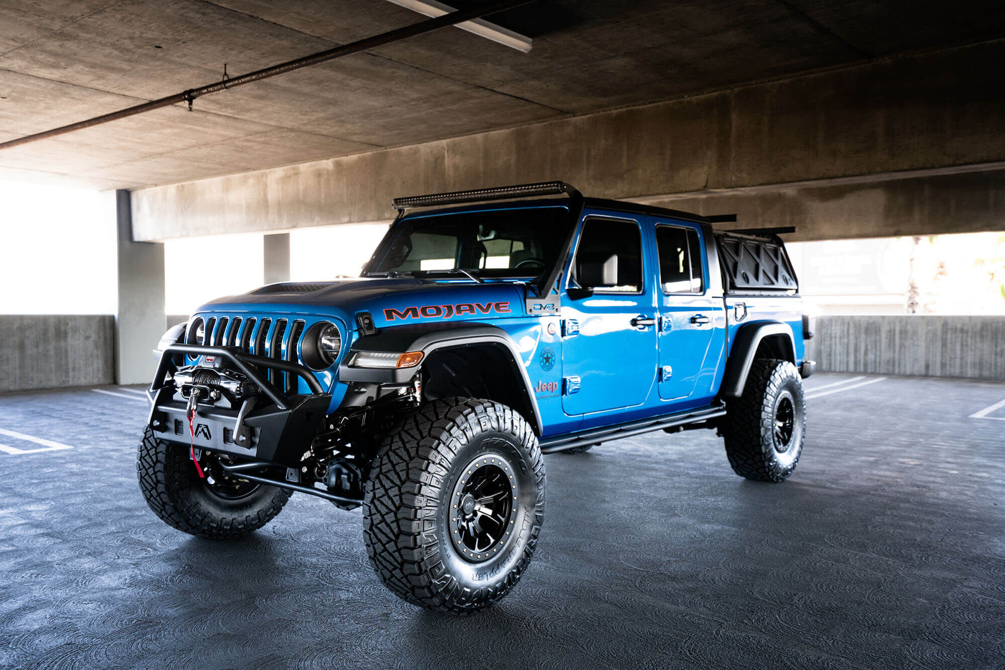 2020-2022 Jeep Wrangler JL 392 & JT Mojave A-Pillar Light Bar Mount by DV8 Off-Road