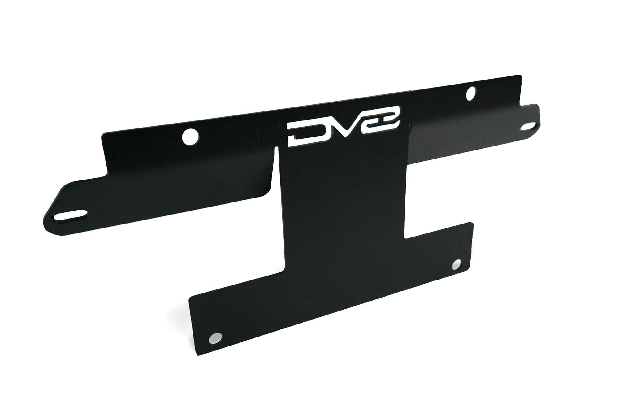 2021-2022 Ford Bronco Factory Front Bumper License Relocation Bracket Center by DV8 Off-Road