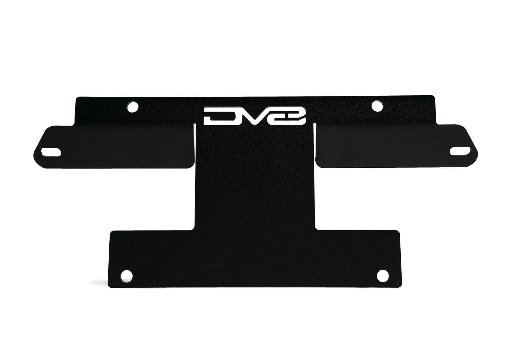2021-2022 Ford Bronco Factory Front Bumper License Relocation Bracket Center by DV8 Off-Road - LPBR-01