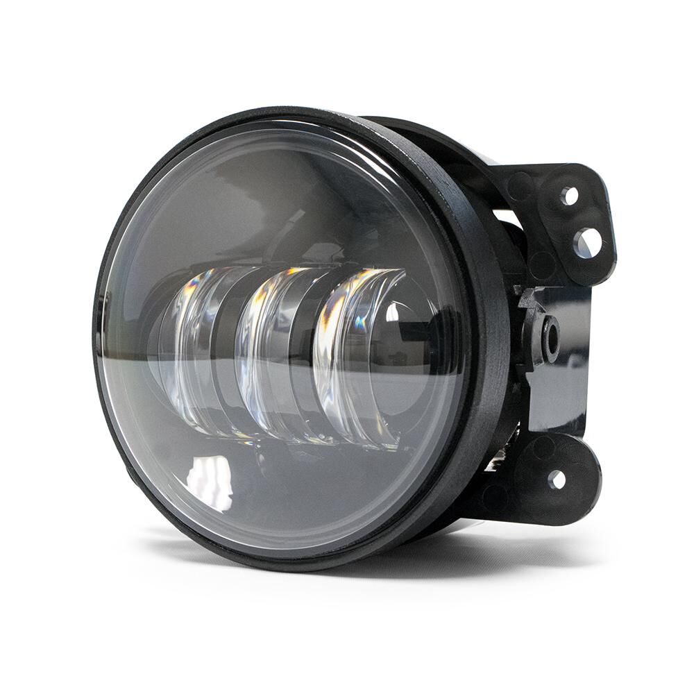2007-2018 Jeep Wrangler JK 4 Inch Round Fog Lights by DV8 Off-Road - R4FL16W3W