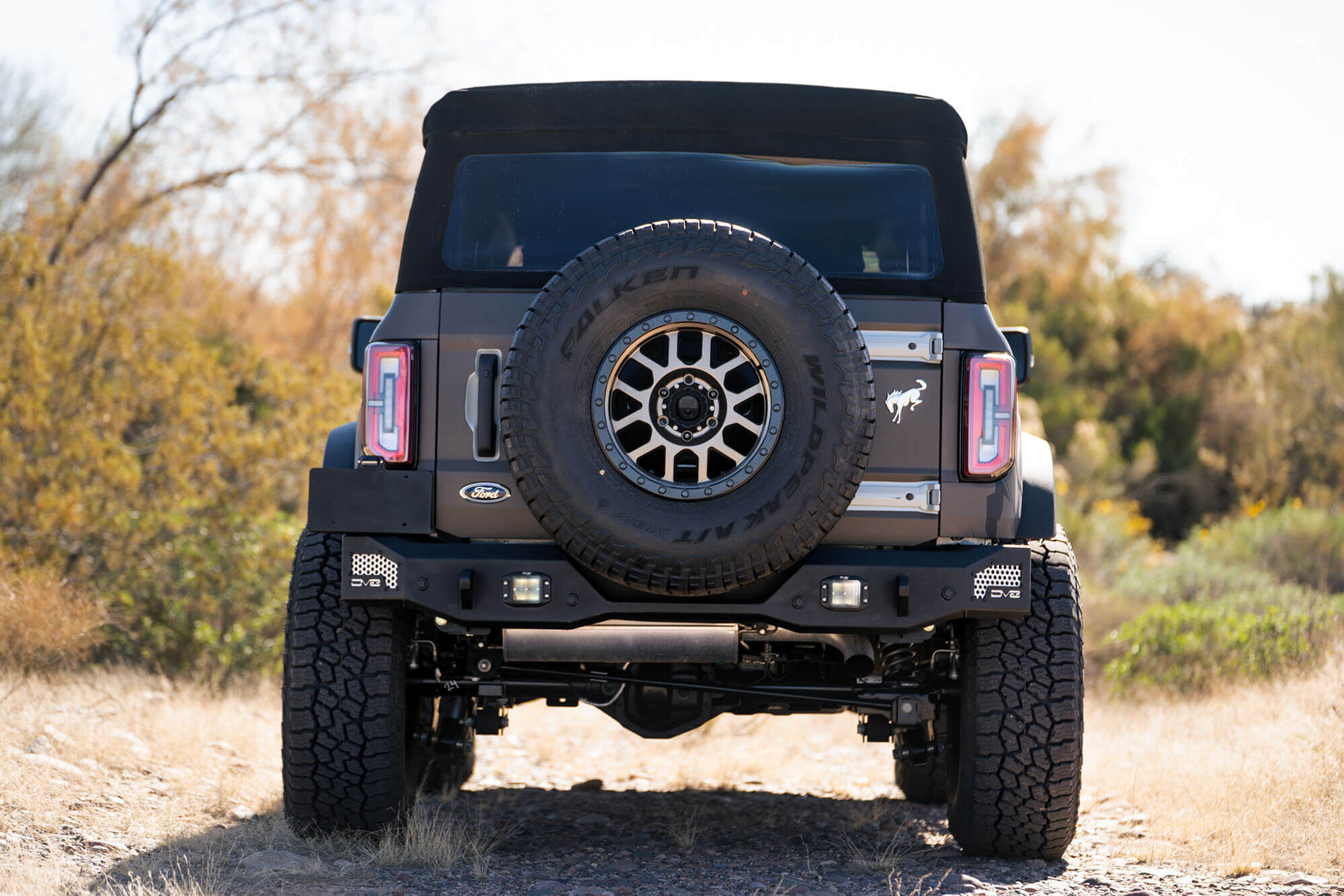 2021-2022 Ford Bronco MTO Series Rear Bumper by DV8 Off-Road