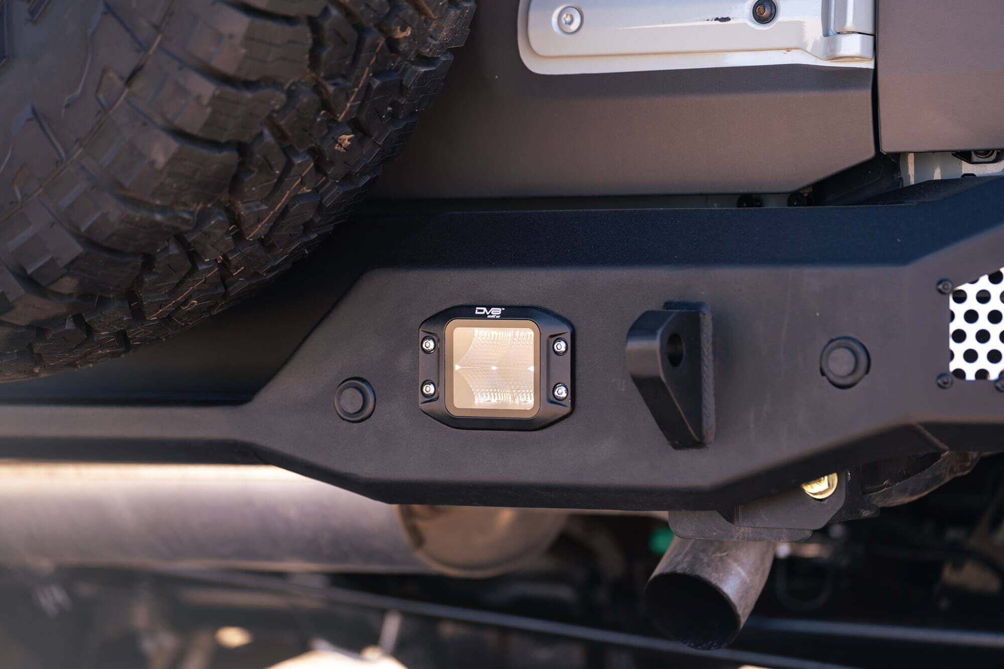 2021-2022 Ford Bronco MTO Series Rear Bumper by DV8 Off-Road