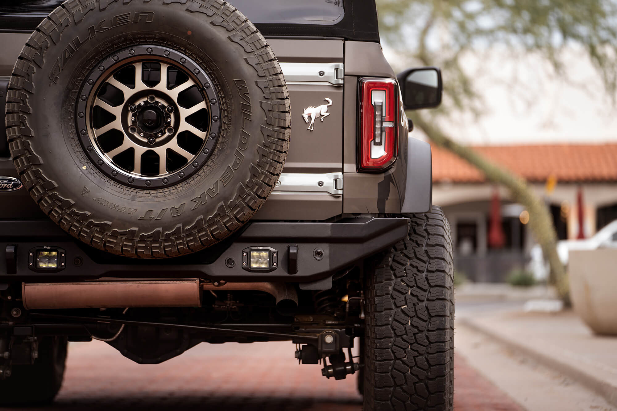 2021-2022 Ford Bronco FS15 Series Rear Bumper by DV8 Off-Road